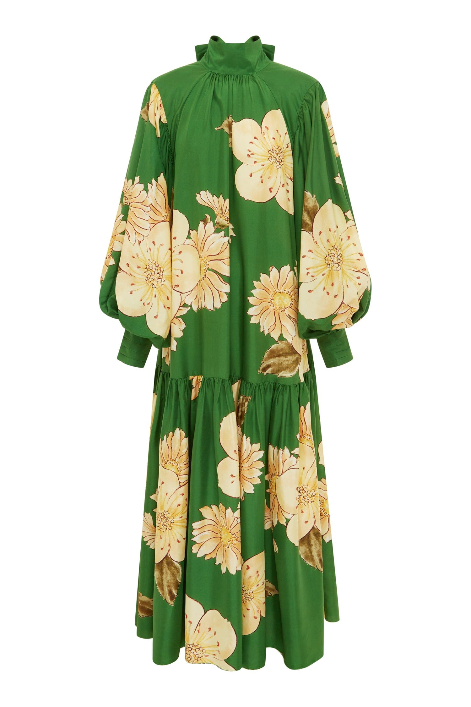 SAGE SILK GOWN SAGE SILK GOWN