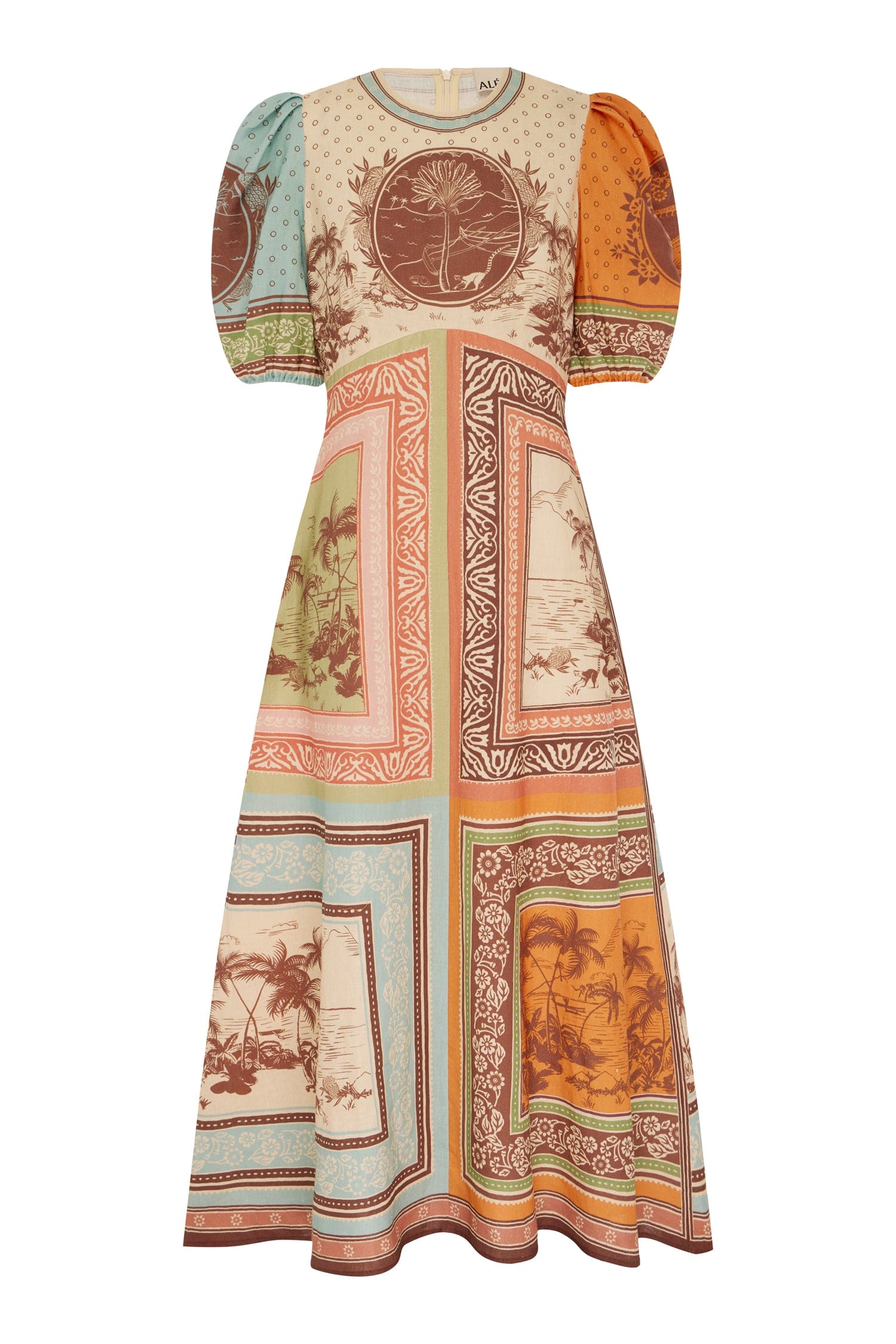 ALBERTA MIDI DRESS