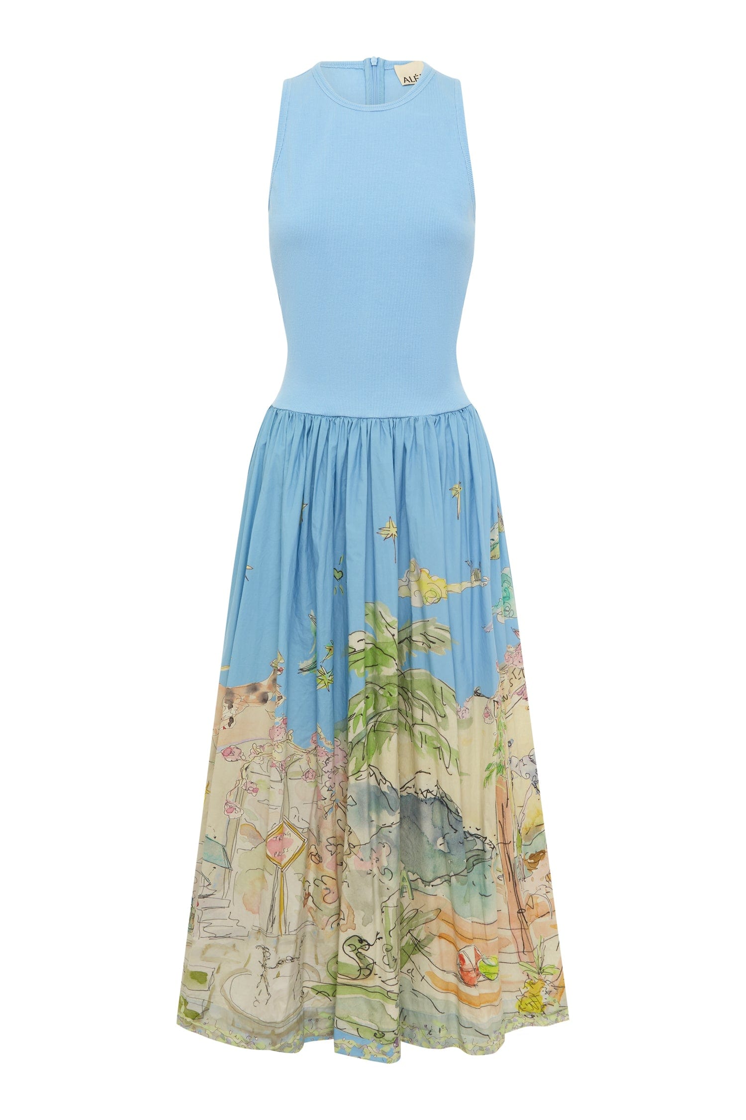 ANOUK TANK MIDI DRESS – ALEMAIS