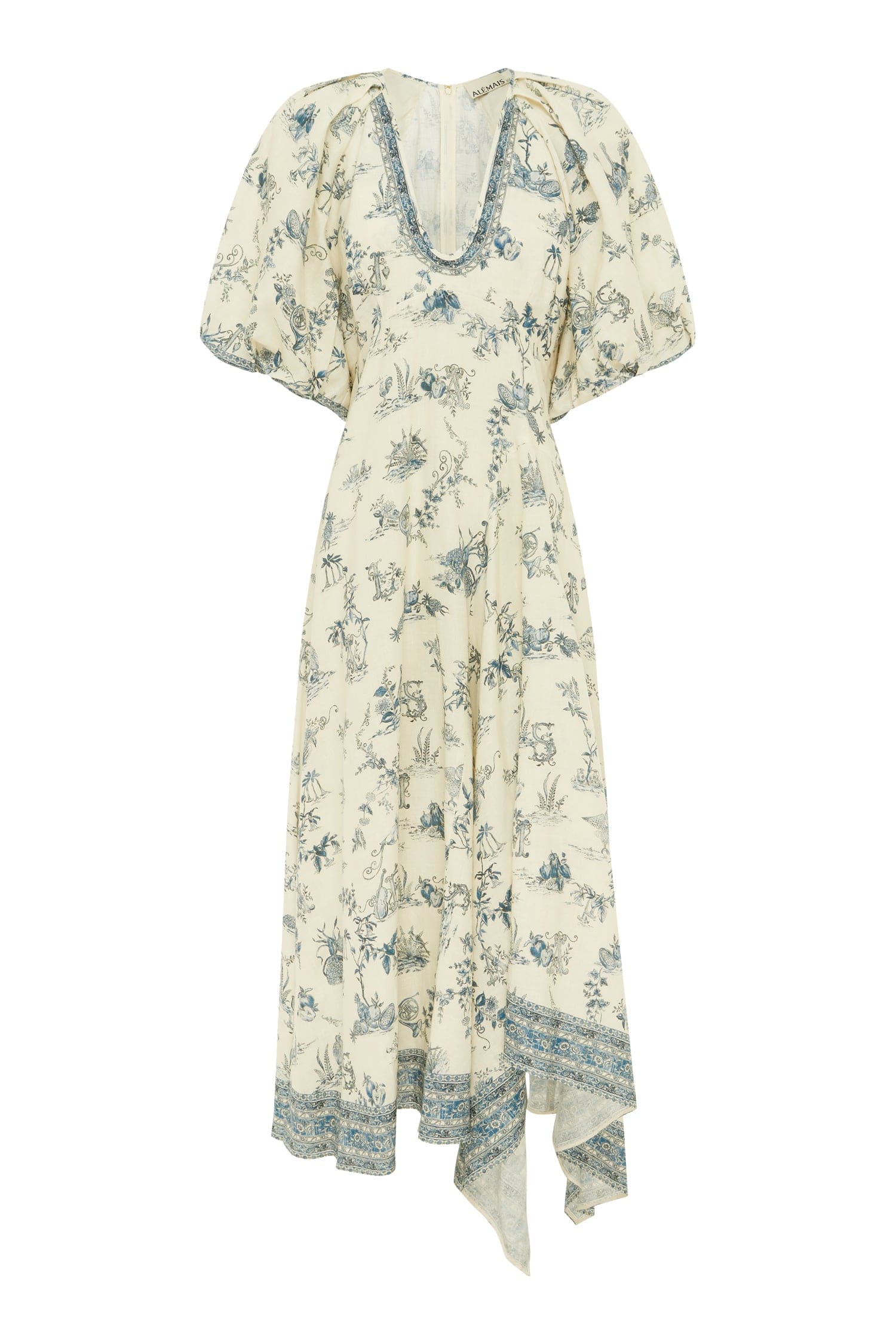 ALÉMAIS Casa Midi Dress 4 AU/UK (0 US)