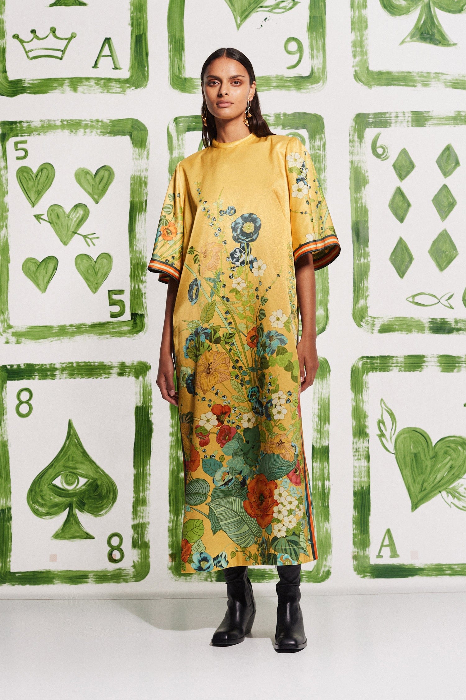 CRESIDA MIDI DRESS ALEMAIS