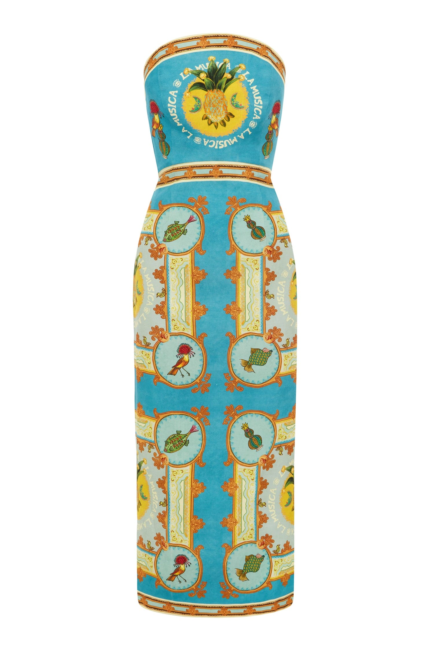 LA MUSICA MIDI DRESS EXCLUSIVE