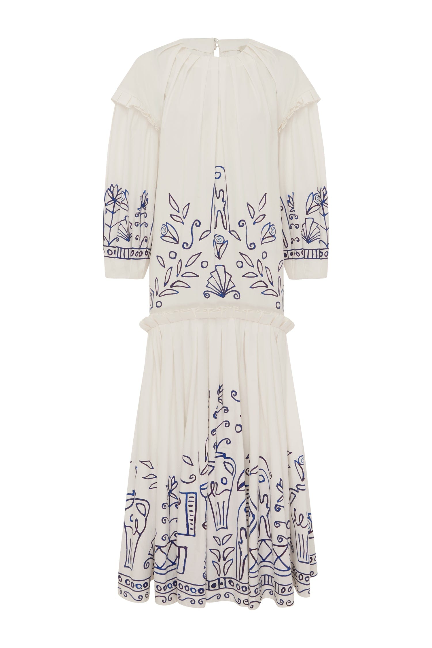 Almais Leela Midi Dress in White - Almais Official 16 AU/UK (12 US) Almais Leela Midi Dress in White - Almais Official 16 AU/UK (12 US)