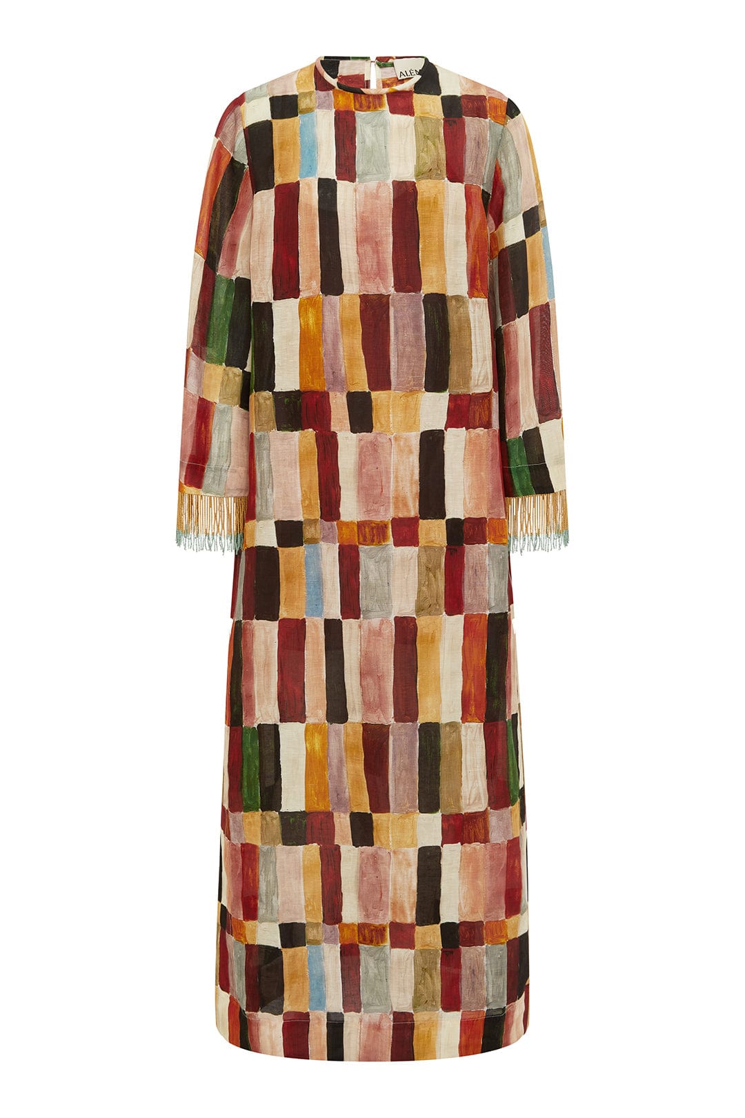 knee length dresses for ladies Tunic Midi Dress – Pokahonta's Designs main image 1