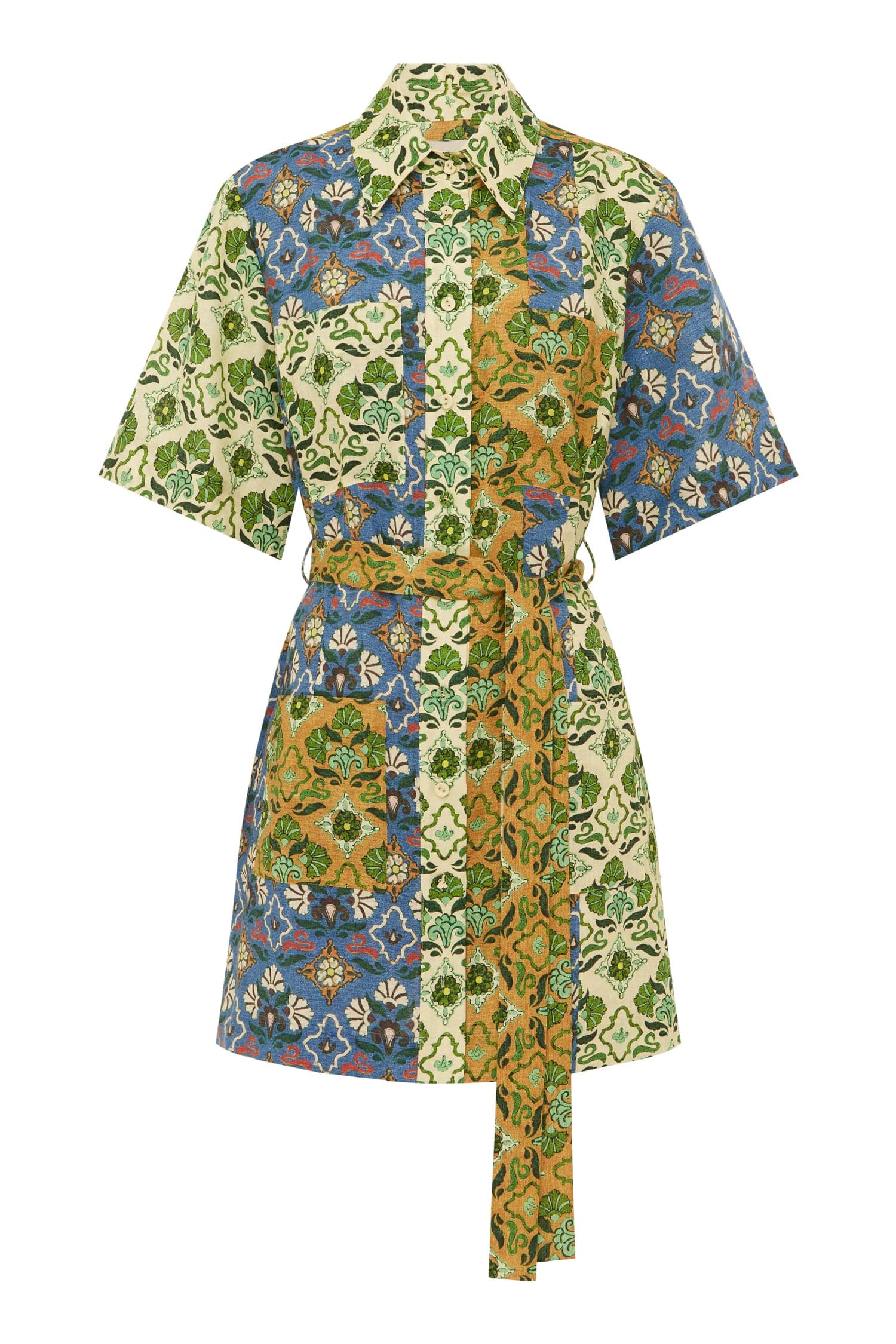 alemais hotel lamu spliced mini dress Alémais ALI SPLICED MINI DRESS 14 AU/UK (10 US)
