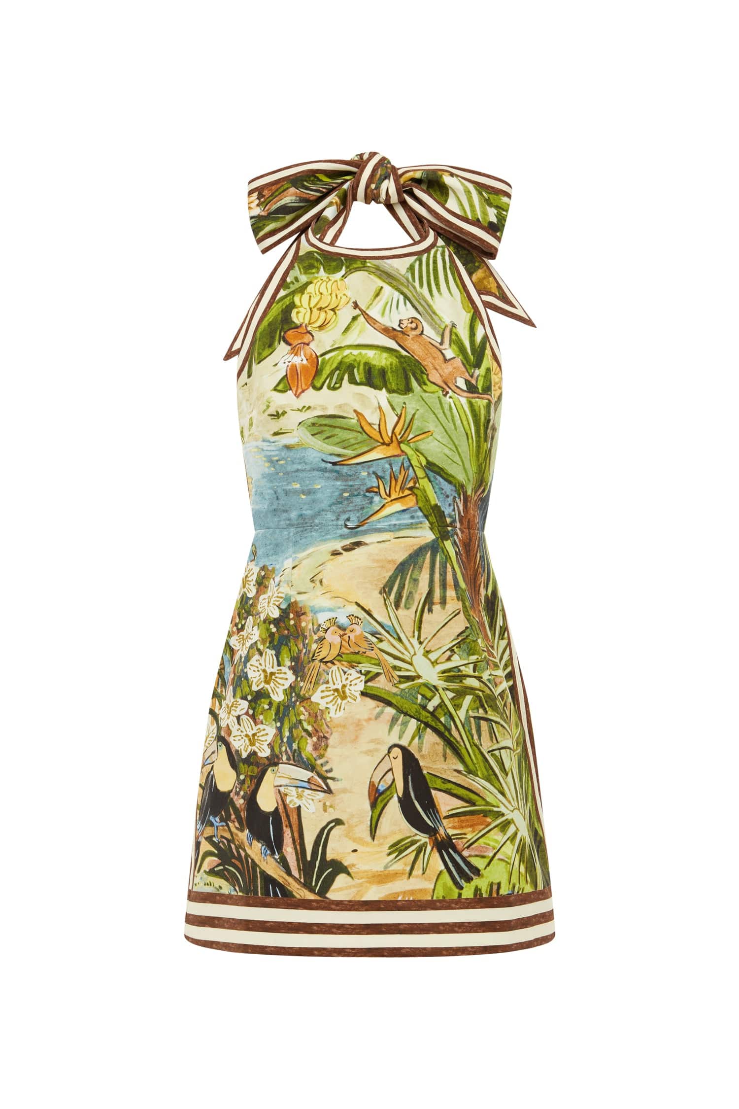 Toucan Tango Halter Mini Dress - Almais Official Site Toucan Tango Halter Mini Dress - Almais Official Site