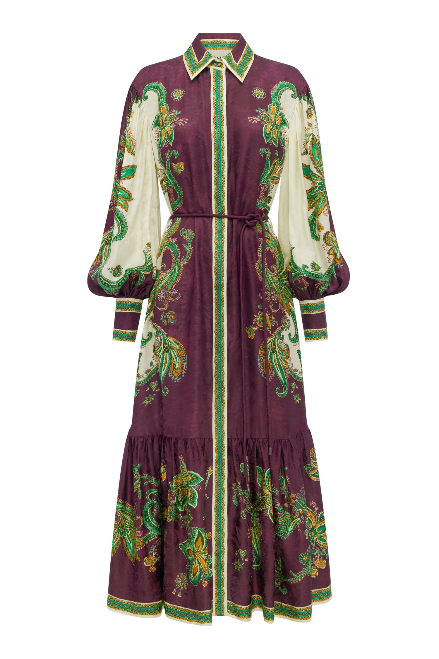 alemais purple dress Alemais Ruthie MINI Dress Shirt Dress multicoloured, Women's, Size: 40, Multi/coloured