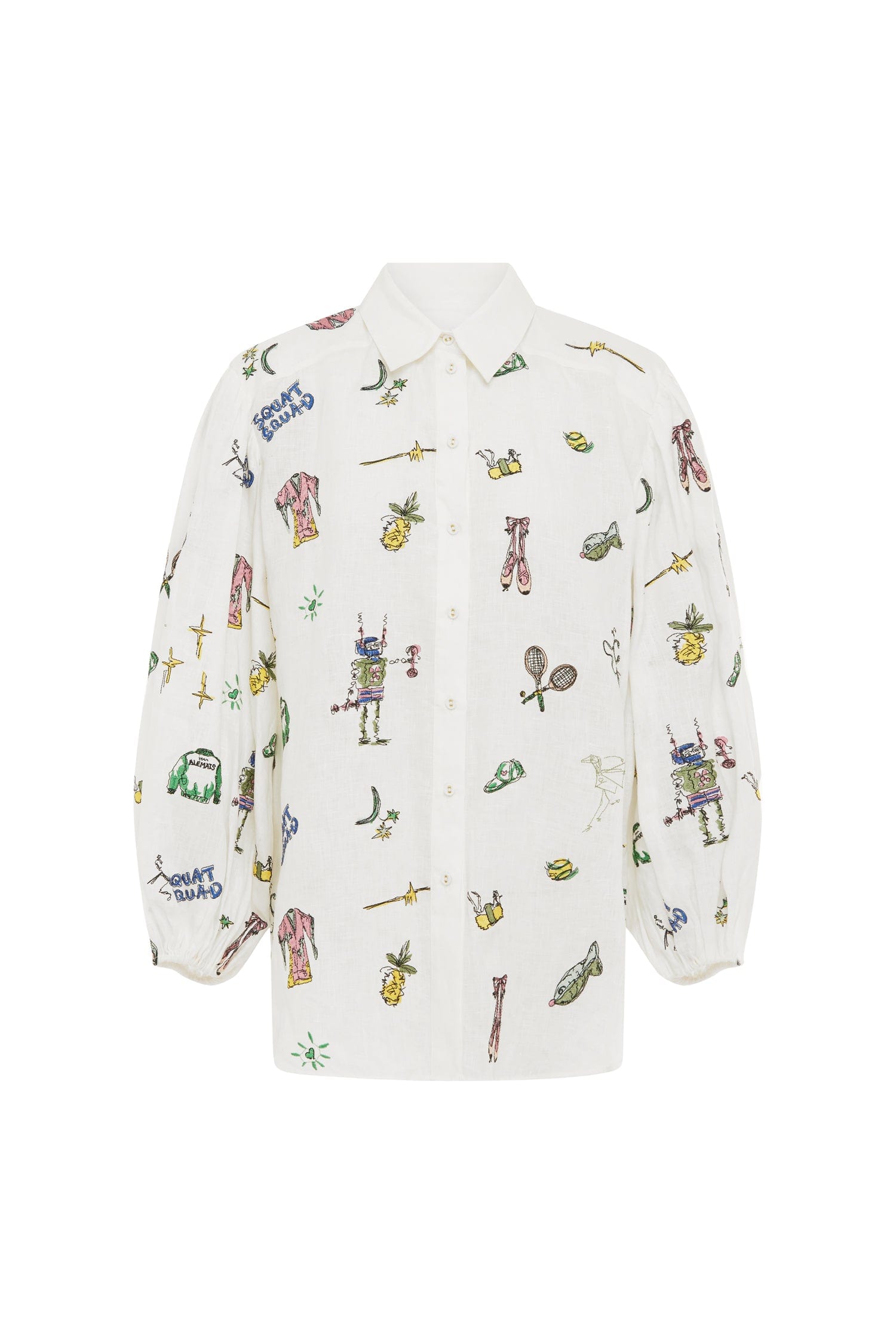 PLAY EMBROIDERED SHIRT