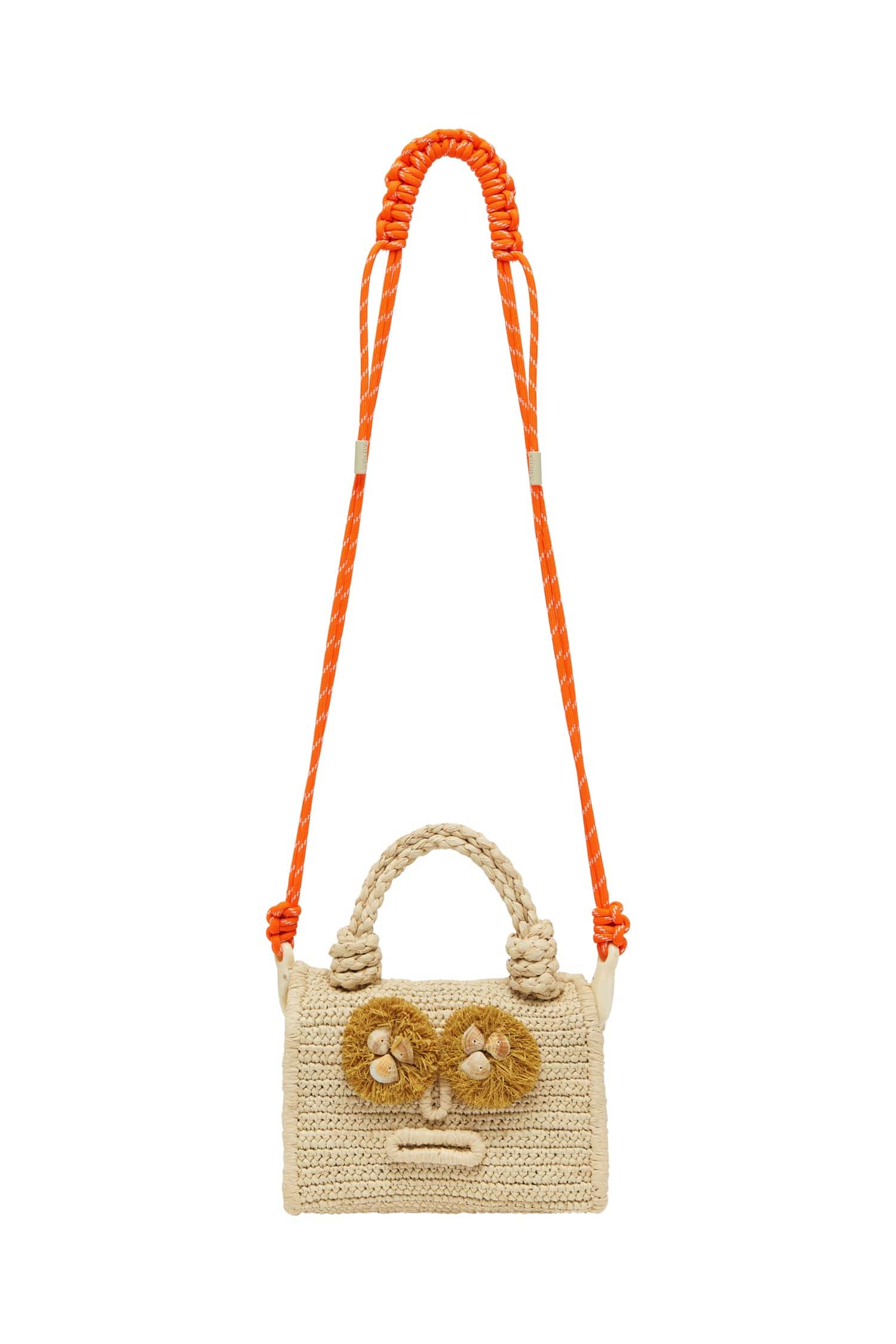 SUNLIT RAFFIA BOX CROSS BODY