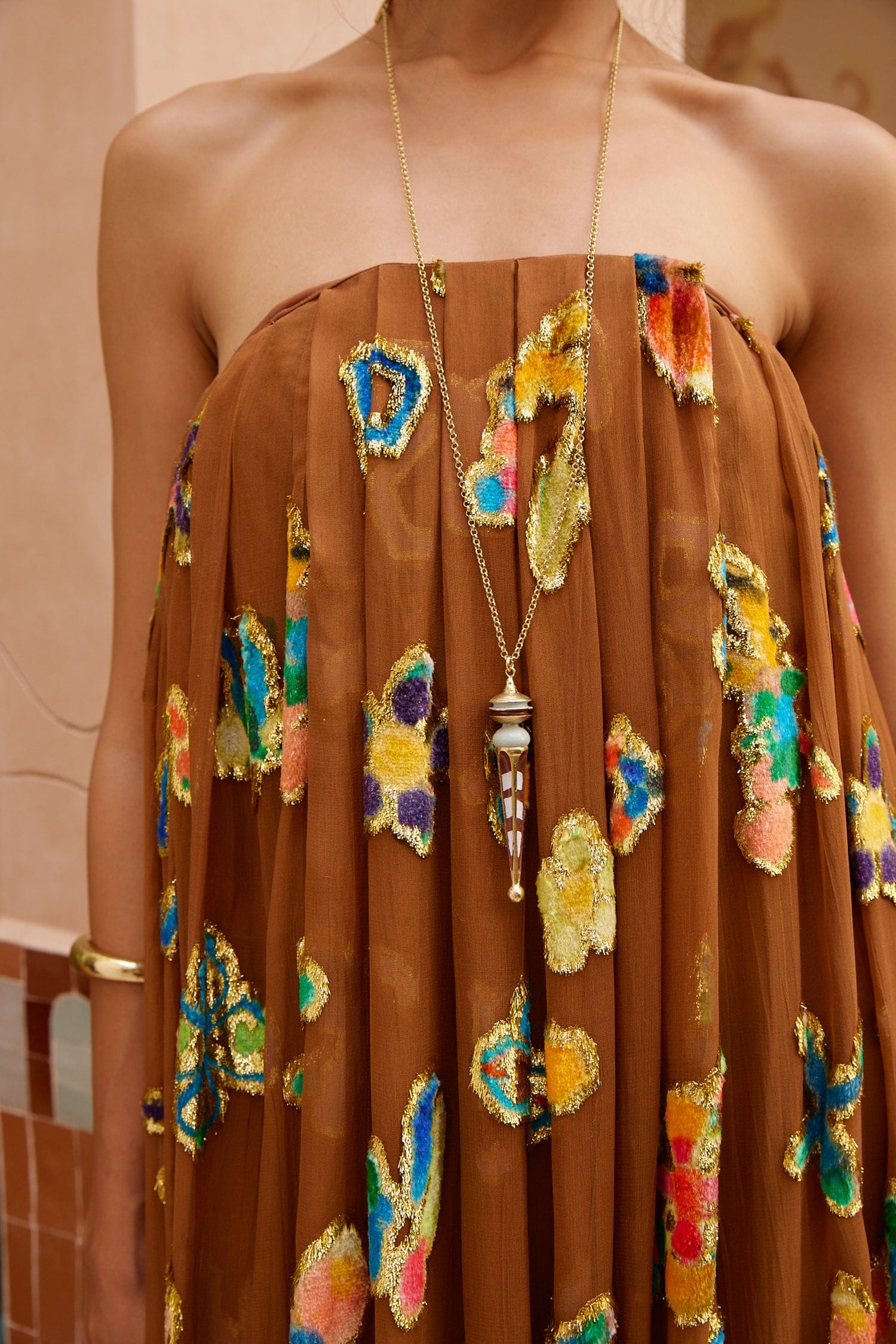 alemais golden hands dress Alemais Styled – Wilson and Hunter main image 0