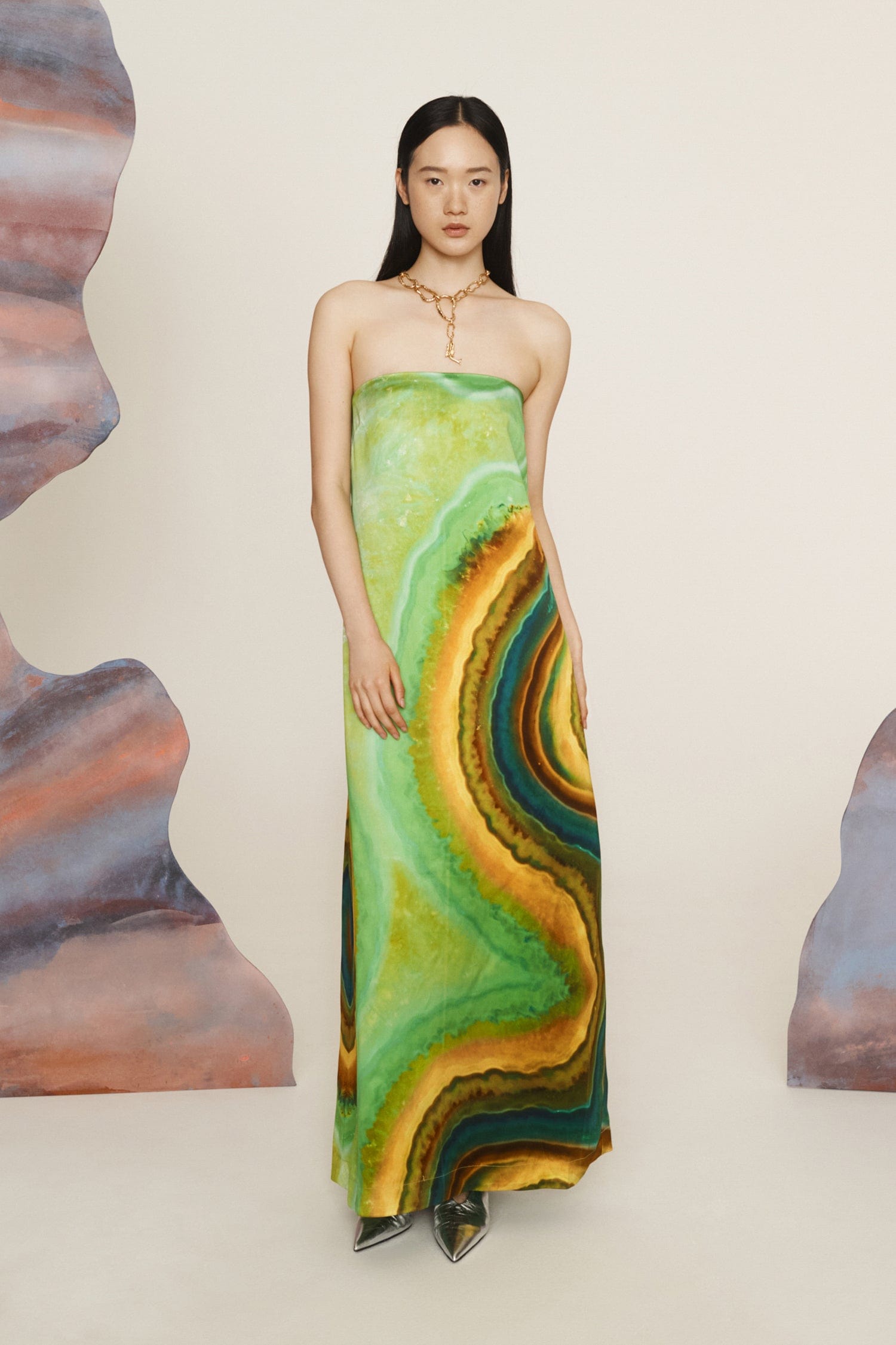 IRIS STRAPLESS GOWN