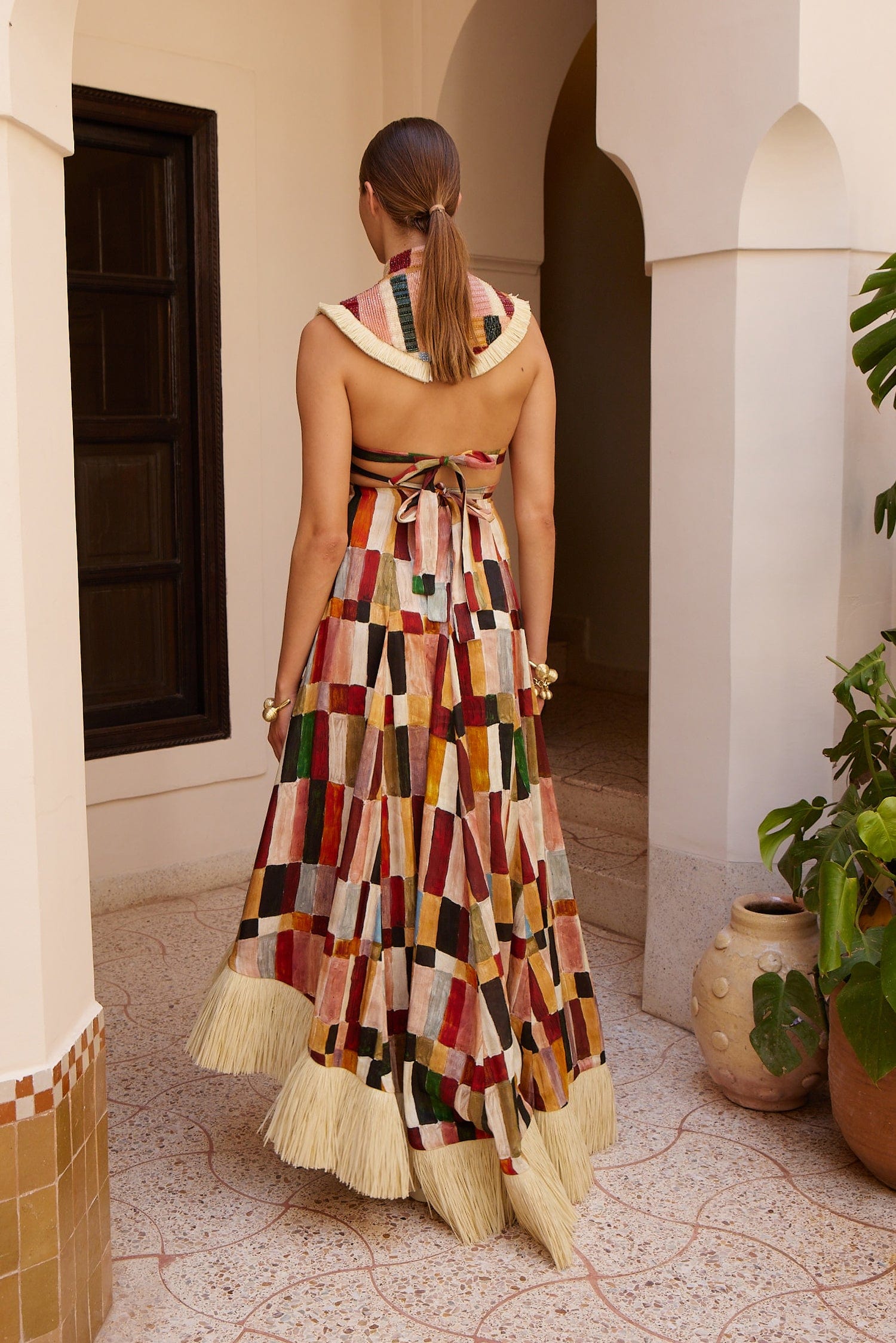 MARJORELLE EMBELLISHED GOWN