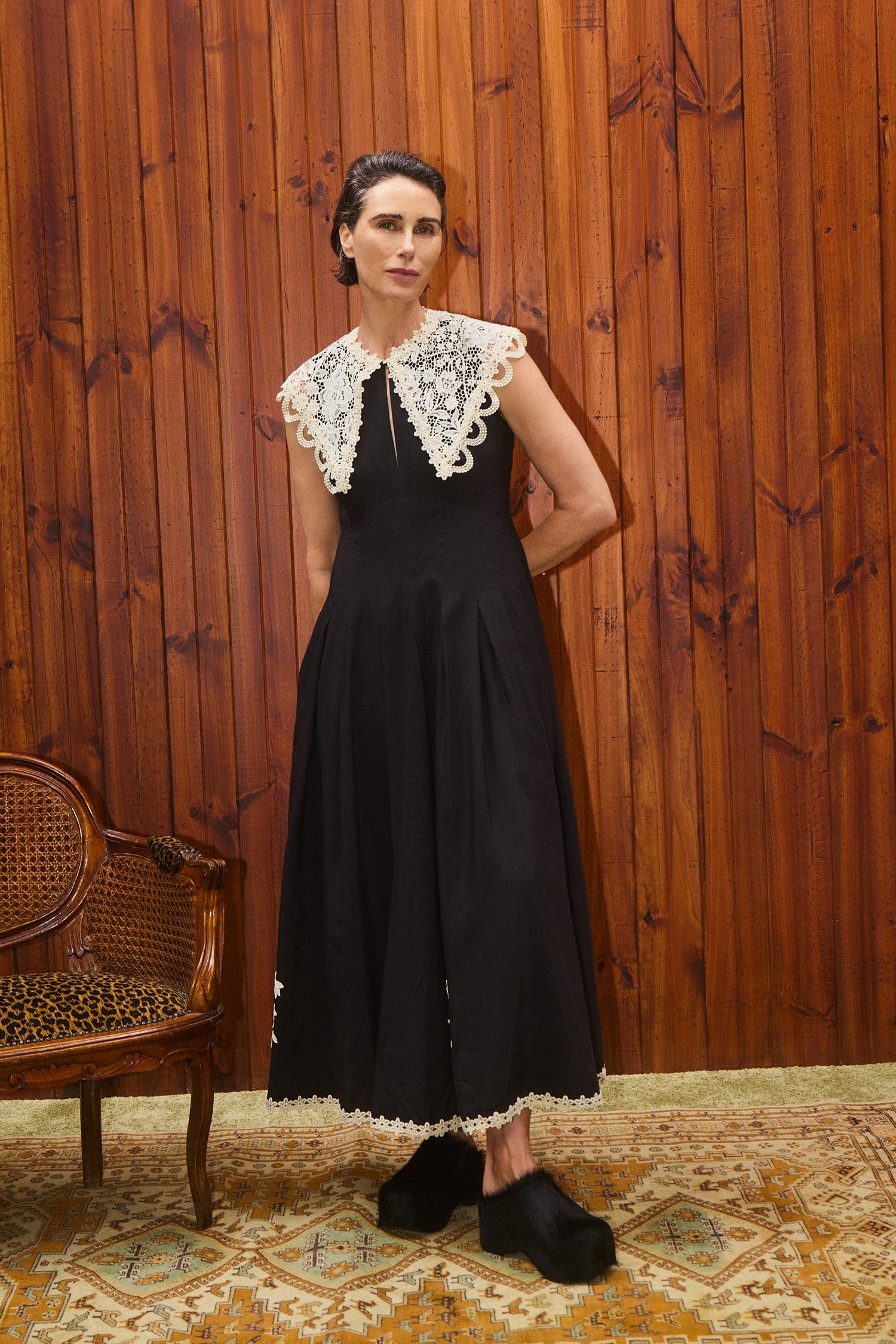 APOLLONIA MIDI DRESS – ALEMAIS