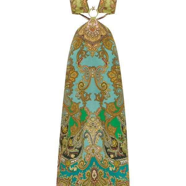 CLEMENZA CUT OUT MIDI DRESS – ALEMAIS