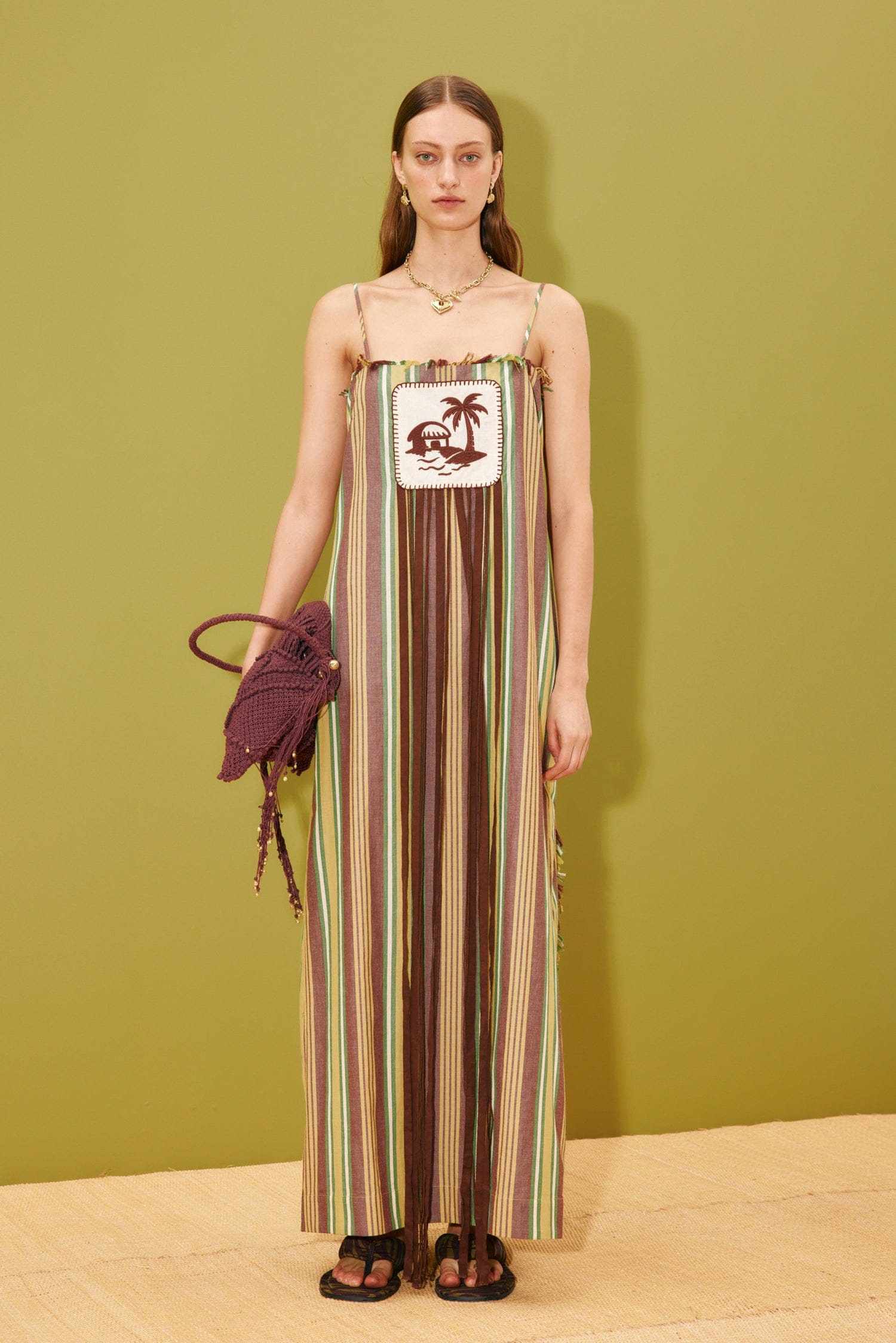 clover midi dress Ramy Brook Sleeveless Shirt Dress
