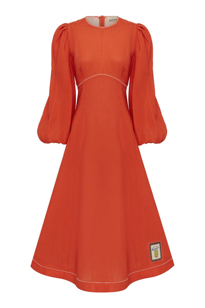 long sleeve midi dress australia CONTESSA LONG SLEEVE MIDI DRESS
