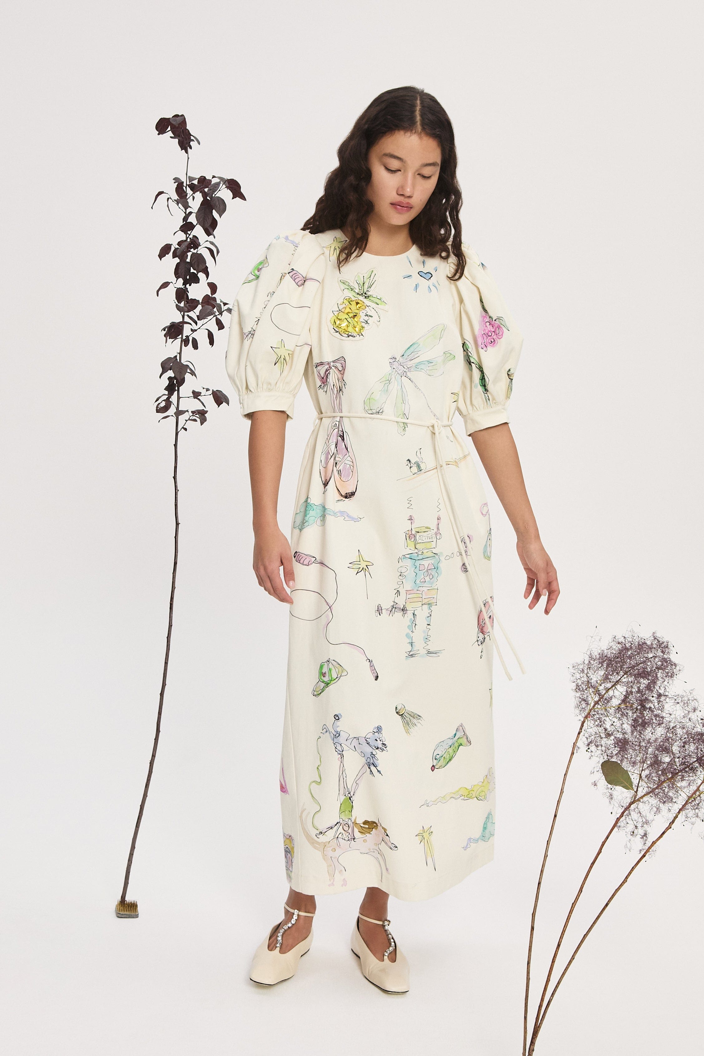 COURT MIDI DRESS