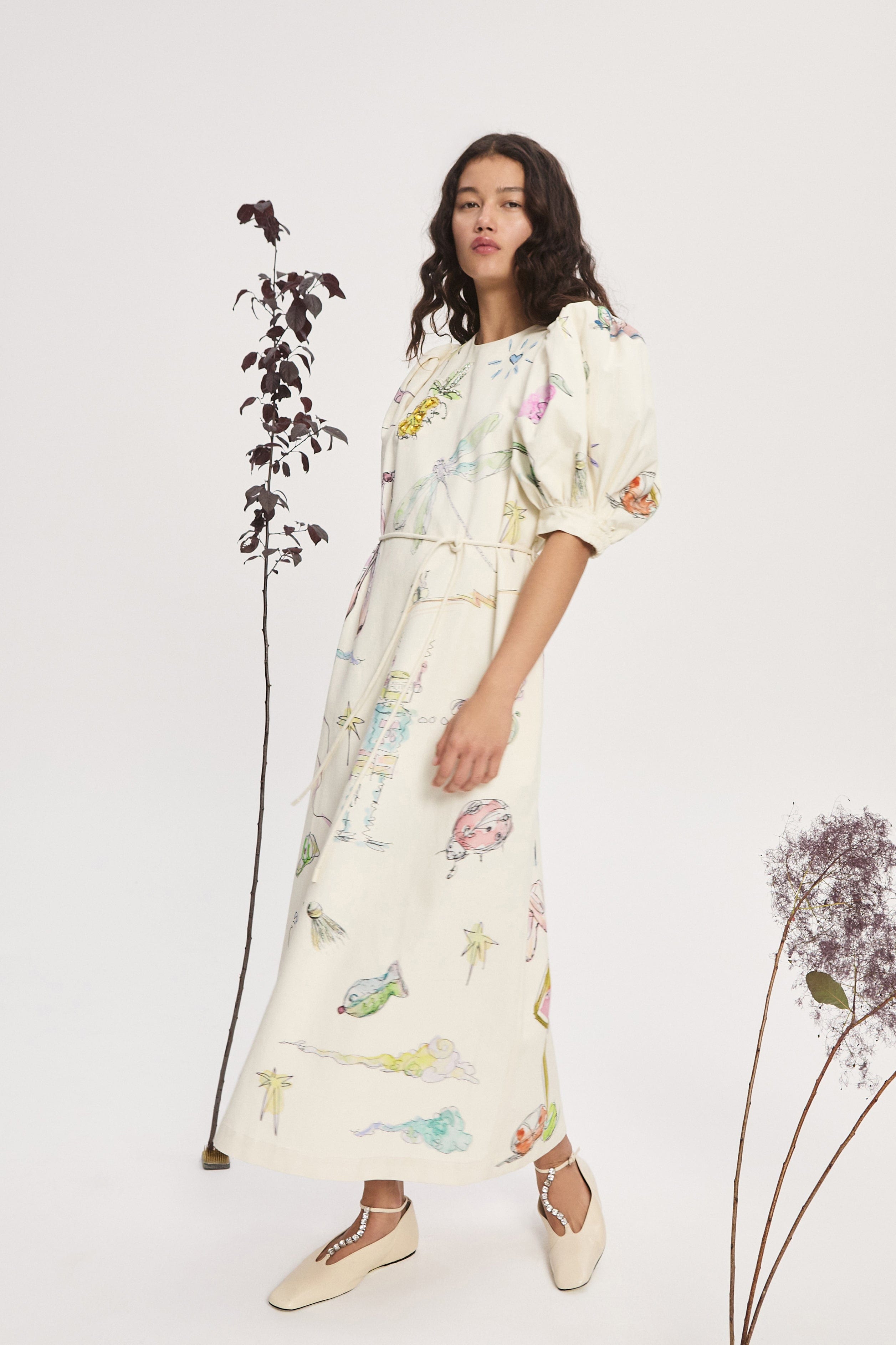 COURT MIDI DRESS