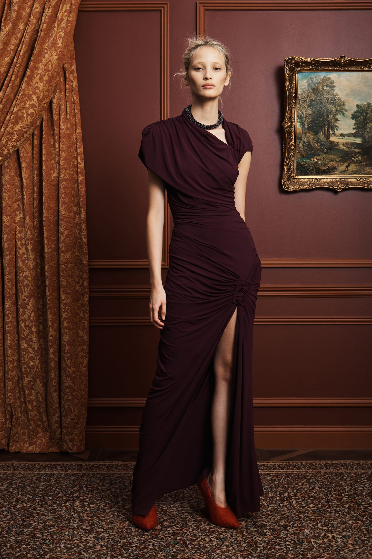 contemporary midi dresses EDDIE MIDI DRESS