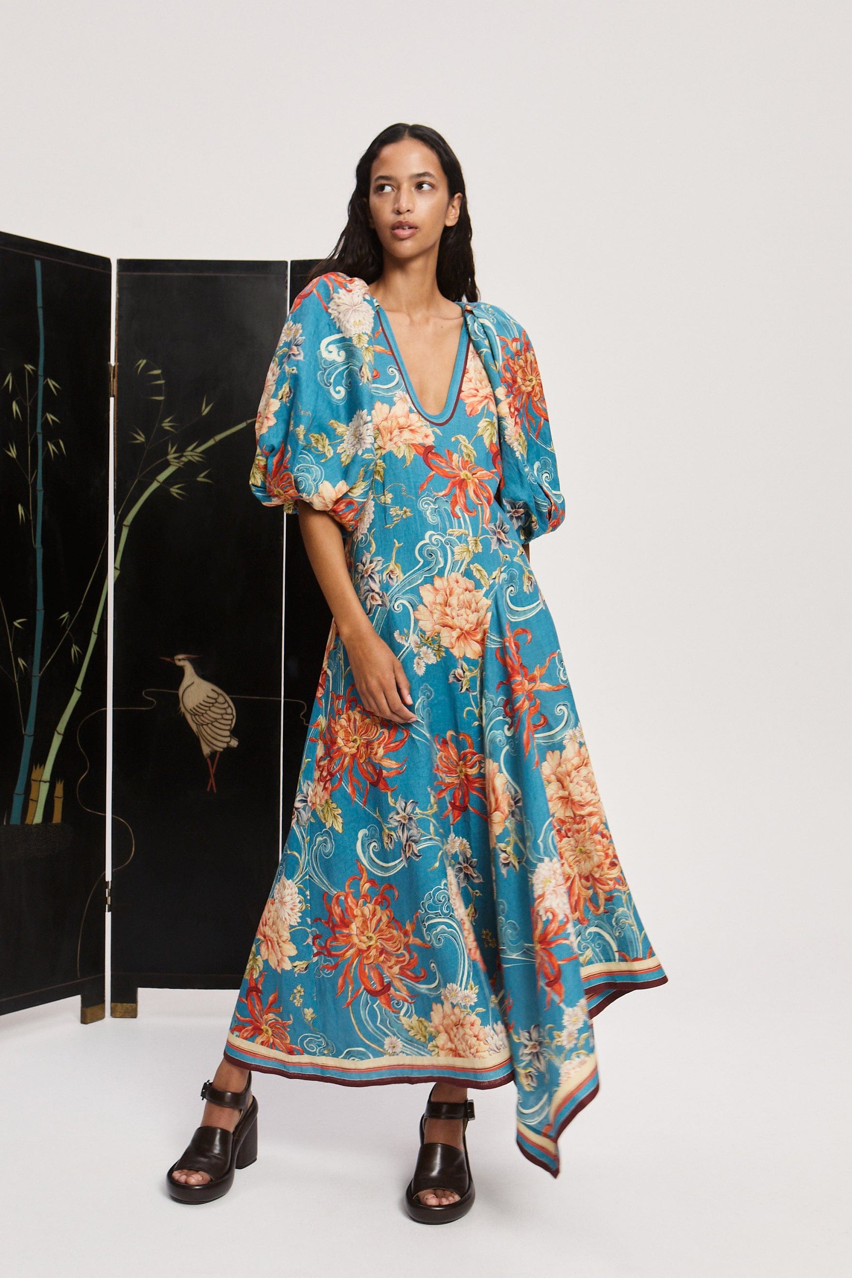 FLETCHER MIDI DRESS FLETCHER MIDI DRESS