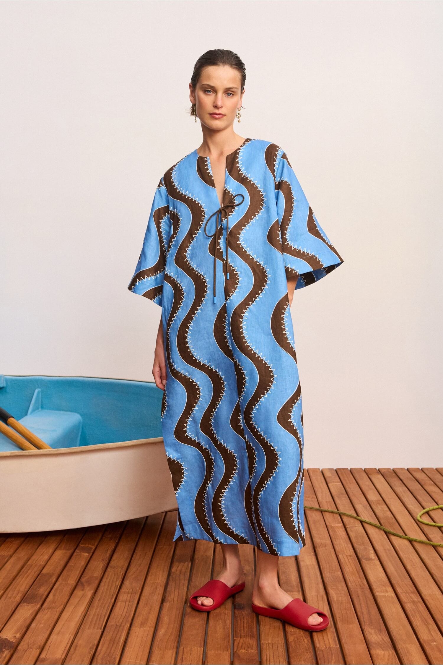 FRANKIE MIDI DRESS – ALEMAIS