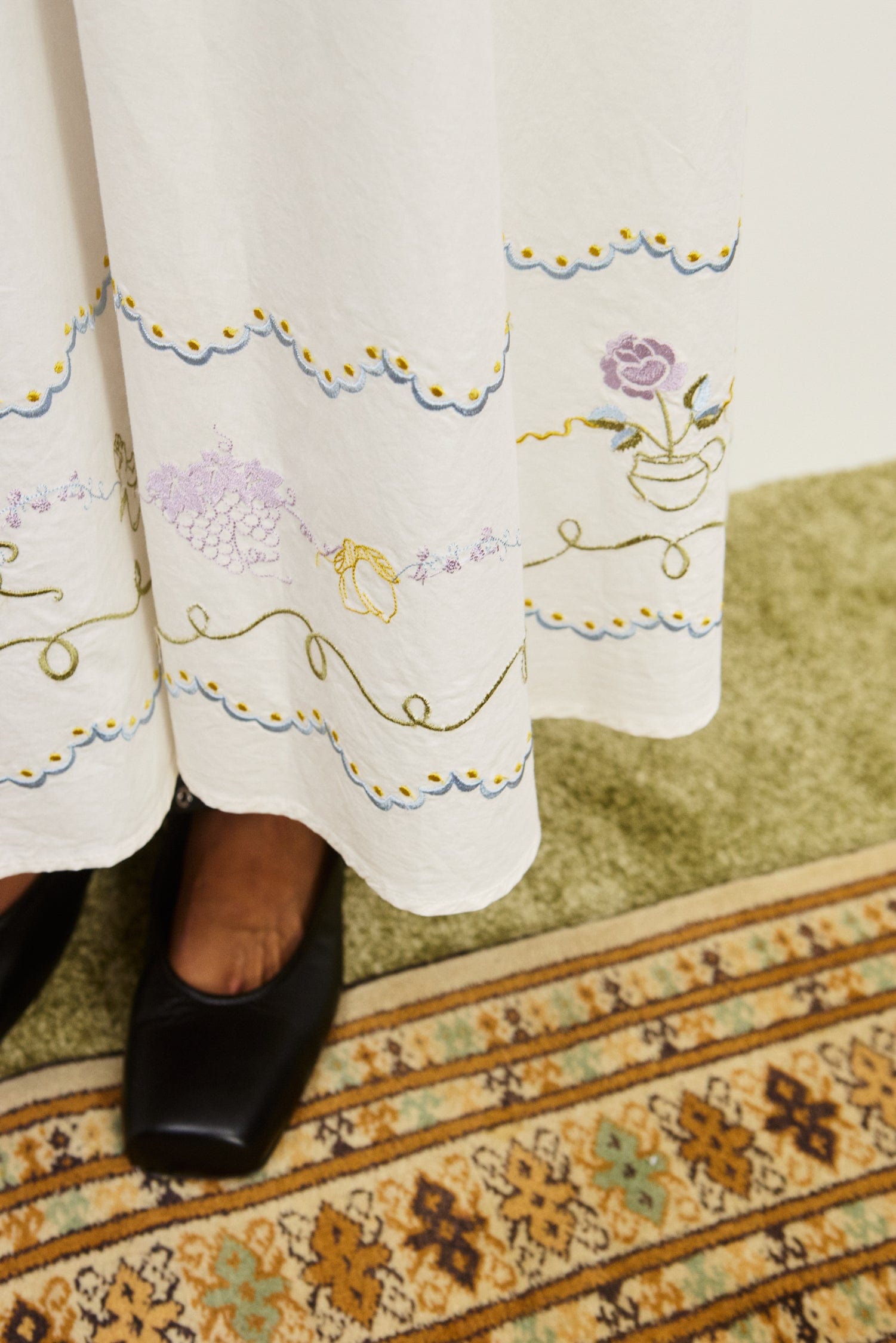 GIULIA EMBROIDERED SUNDRESS