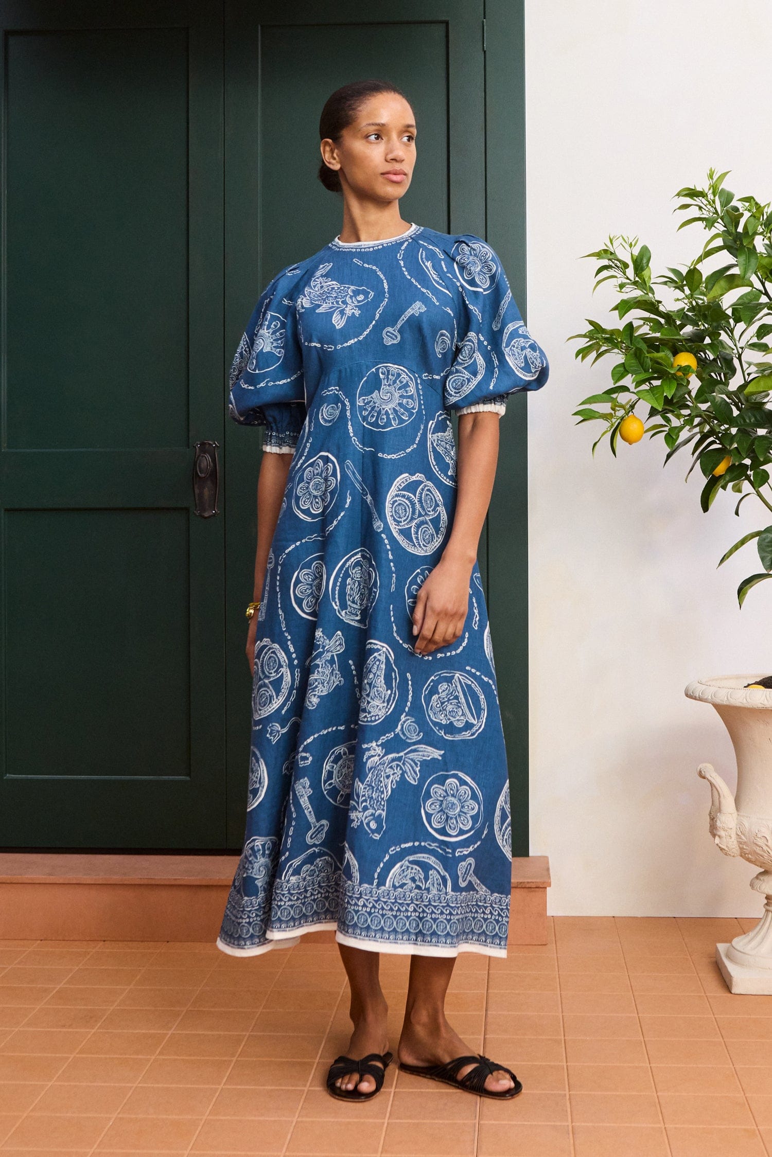 Lucky Midi Dress