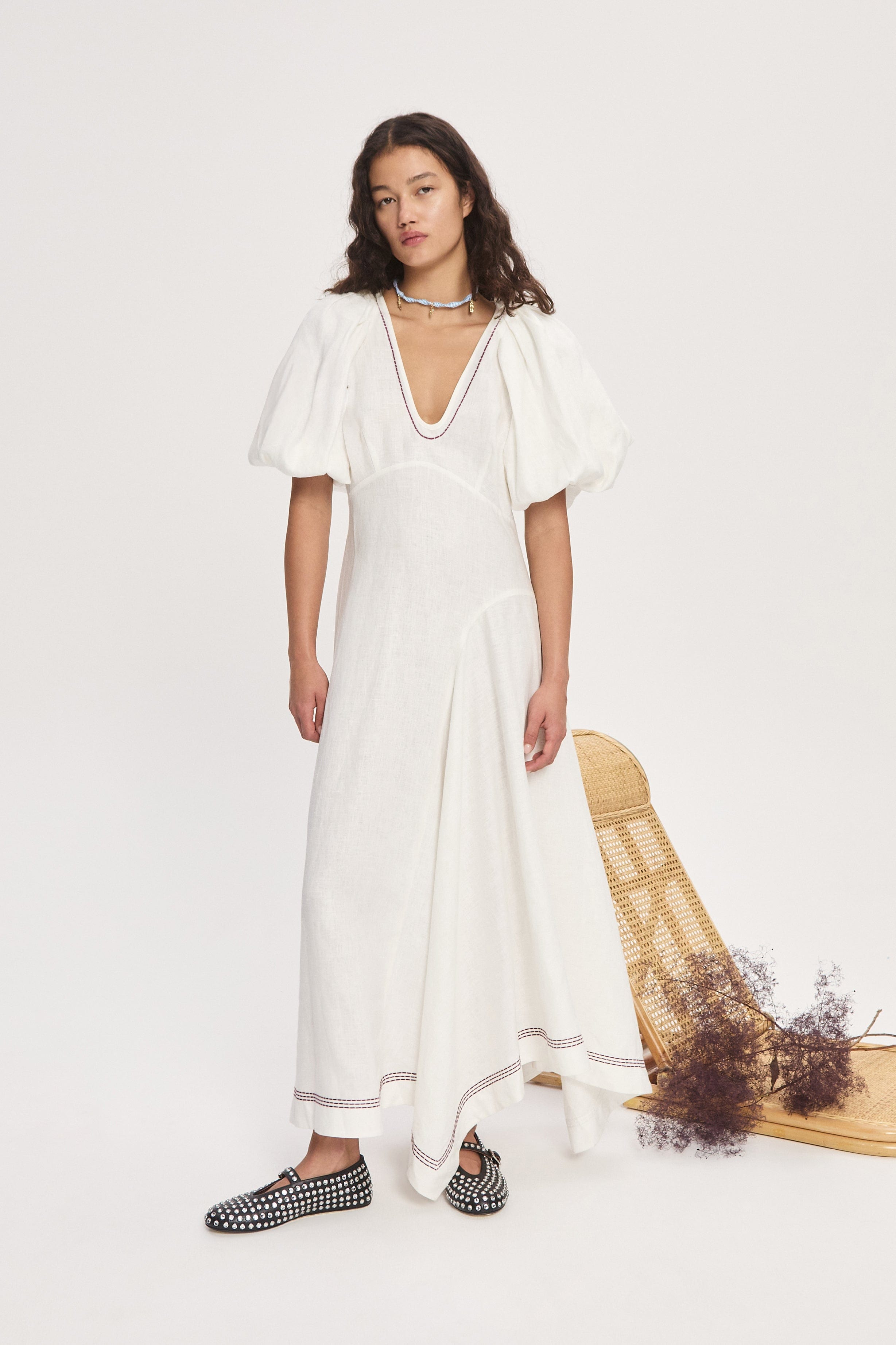 ALEMAIS マグノリア ミディドレス MAGNOLIA MIDI DRESS – ALEMAIS