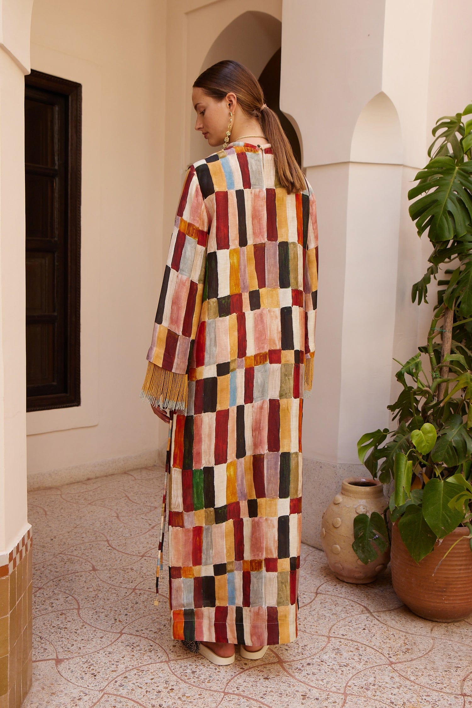 Marjorelle Tunic Midi Dress - Almais Marjorelle Tunic Midi Dress - Almais