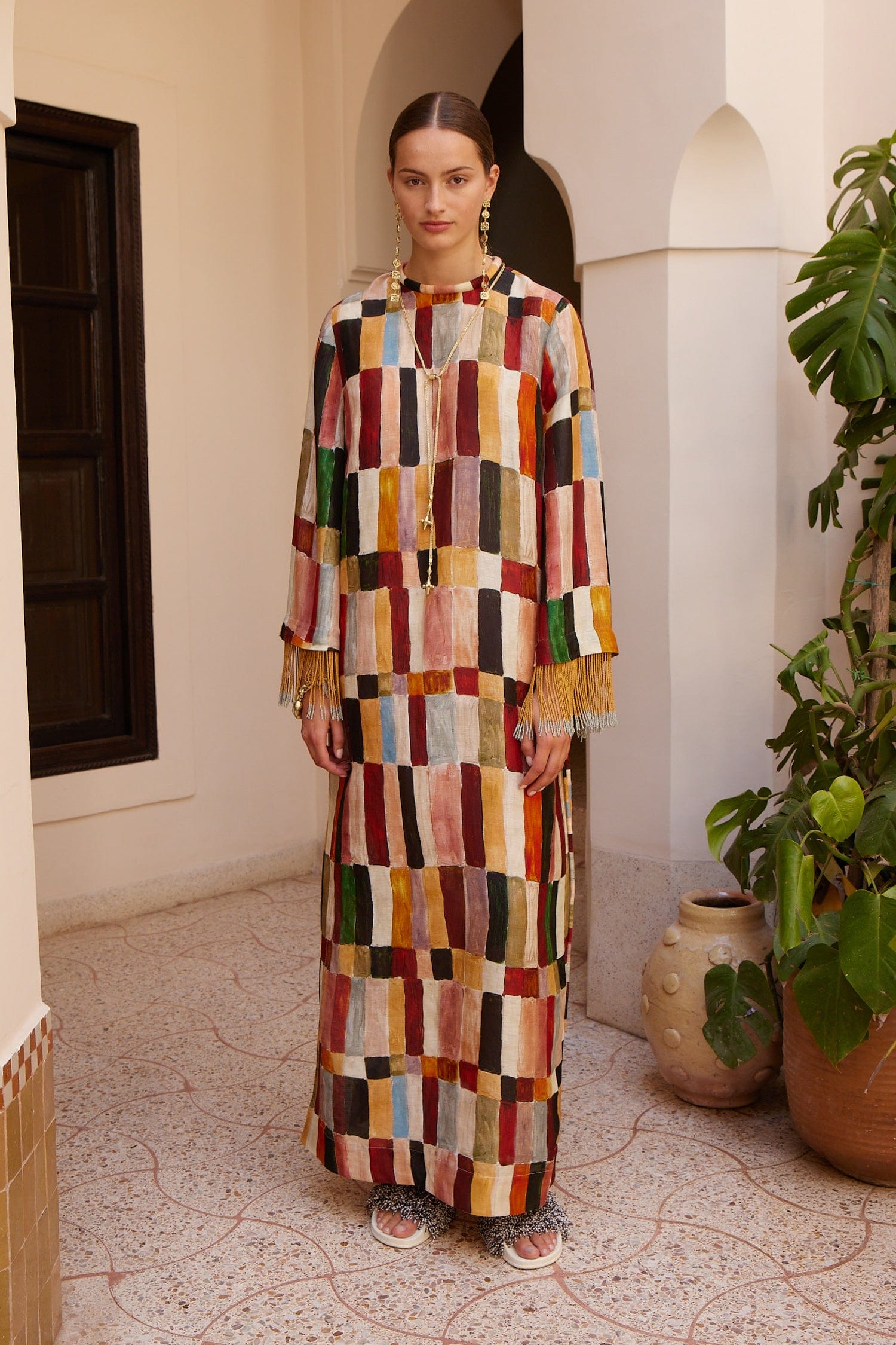 MARJORELLE TUNIC MIDI DRESS