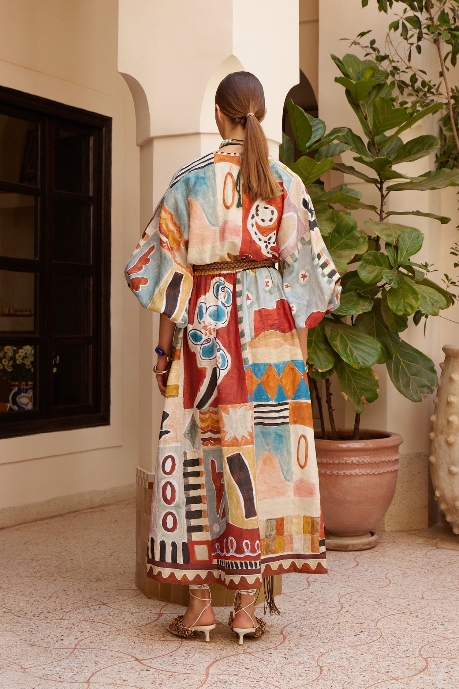 Almais Michelle Printed Midi Dress - Almais Official Site 8 AU/UK (4 US) Almais Michelle Printed Midi Dress - Almais Official Site 8 AU/UK (4 US)