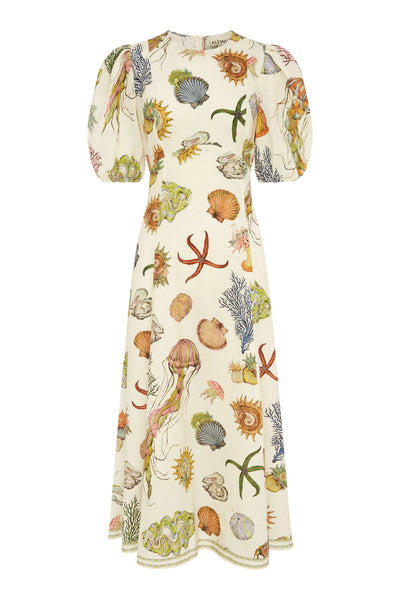 knee length dresses for ladies DAY DREAM LINEN SHIRTDRESS