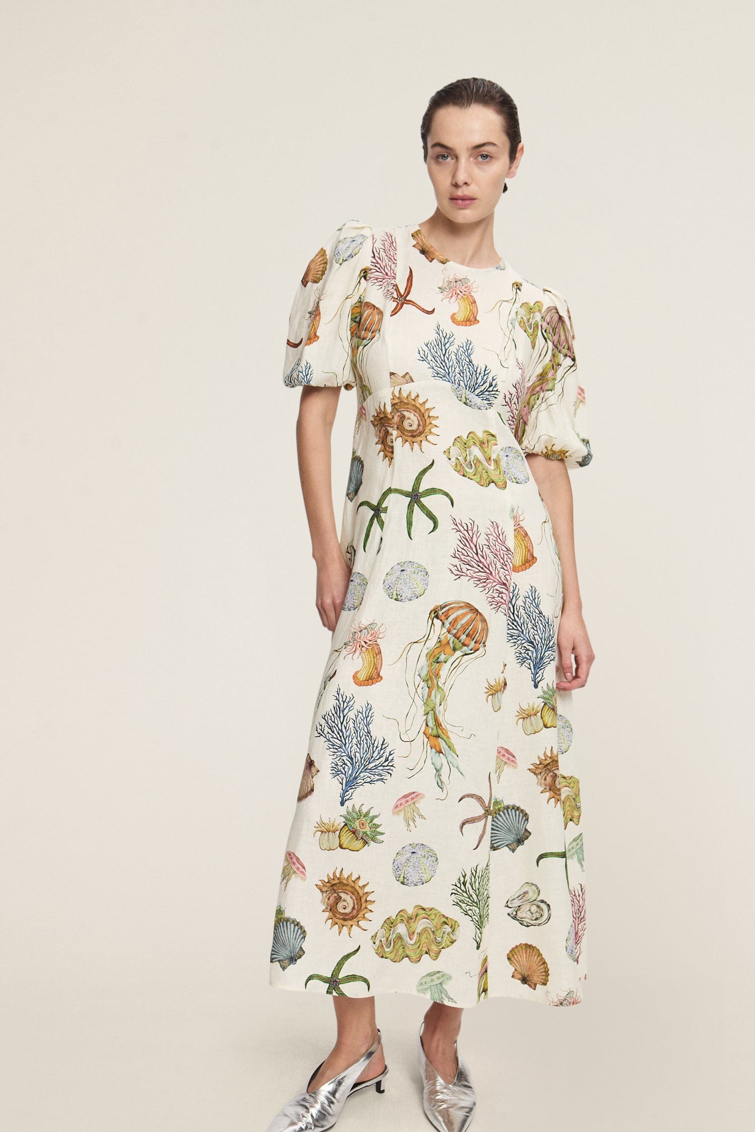 SEA MIDI DRESS ALEMAIS SEA MIDI DRESS ALEMAIS