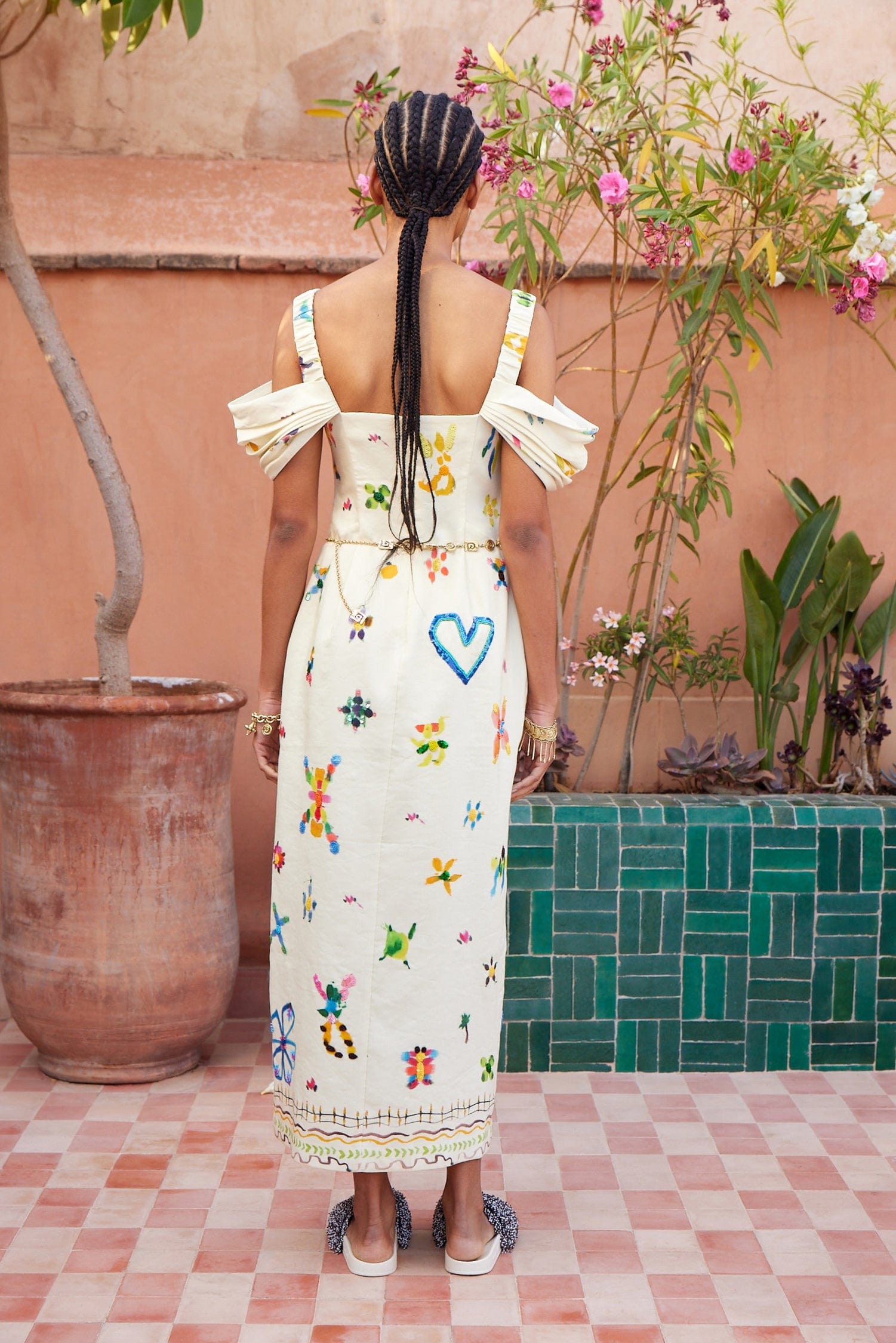 alemais cresida midi dress Alemais Cresida Midi Dress Yellow Floral Size 12