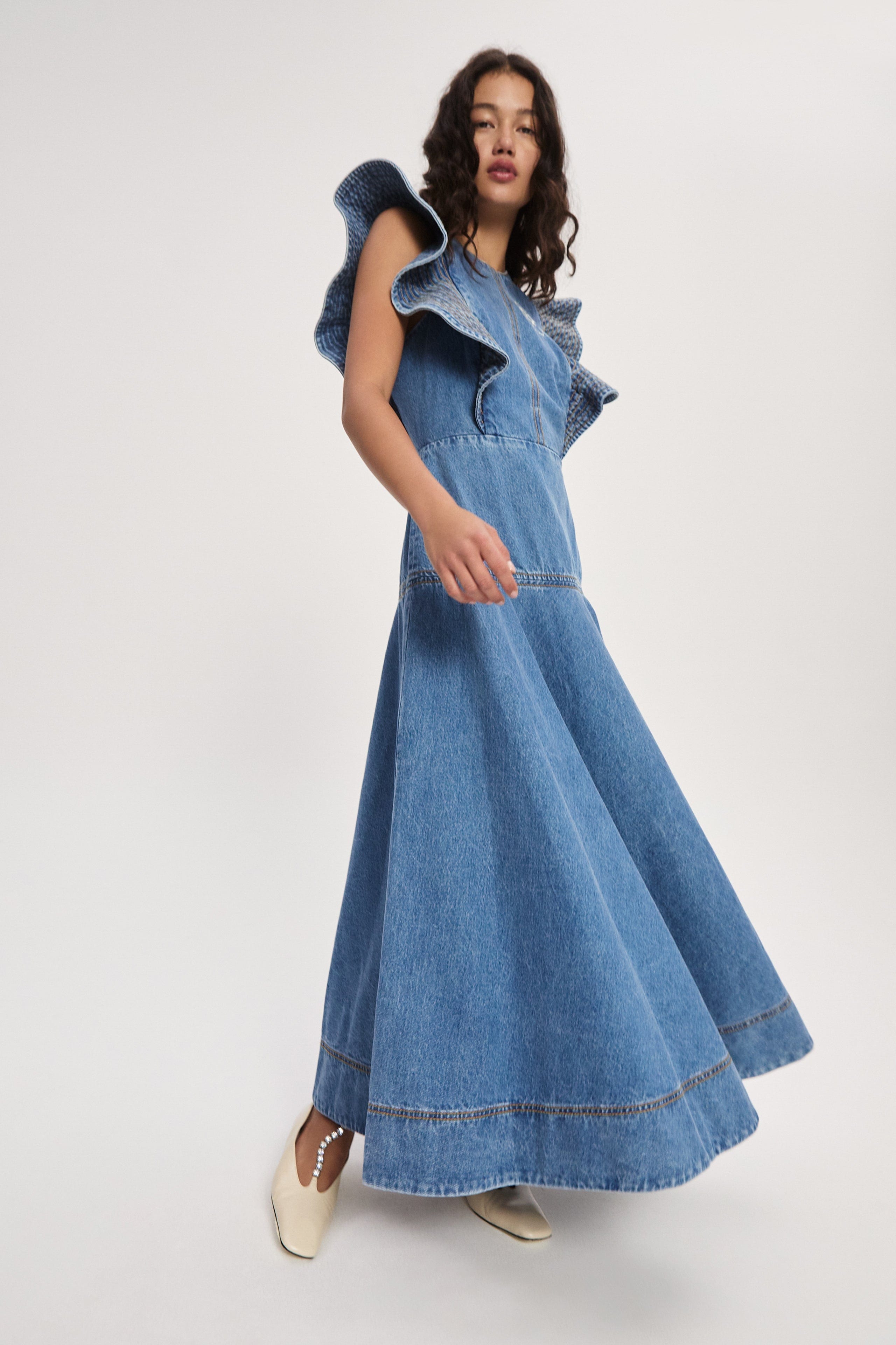 alemais denim dress Marilyn Denim Mini Dress 2 US