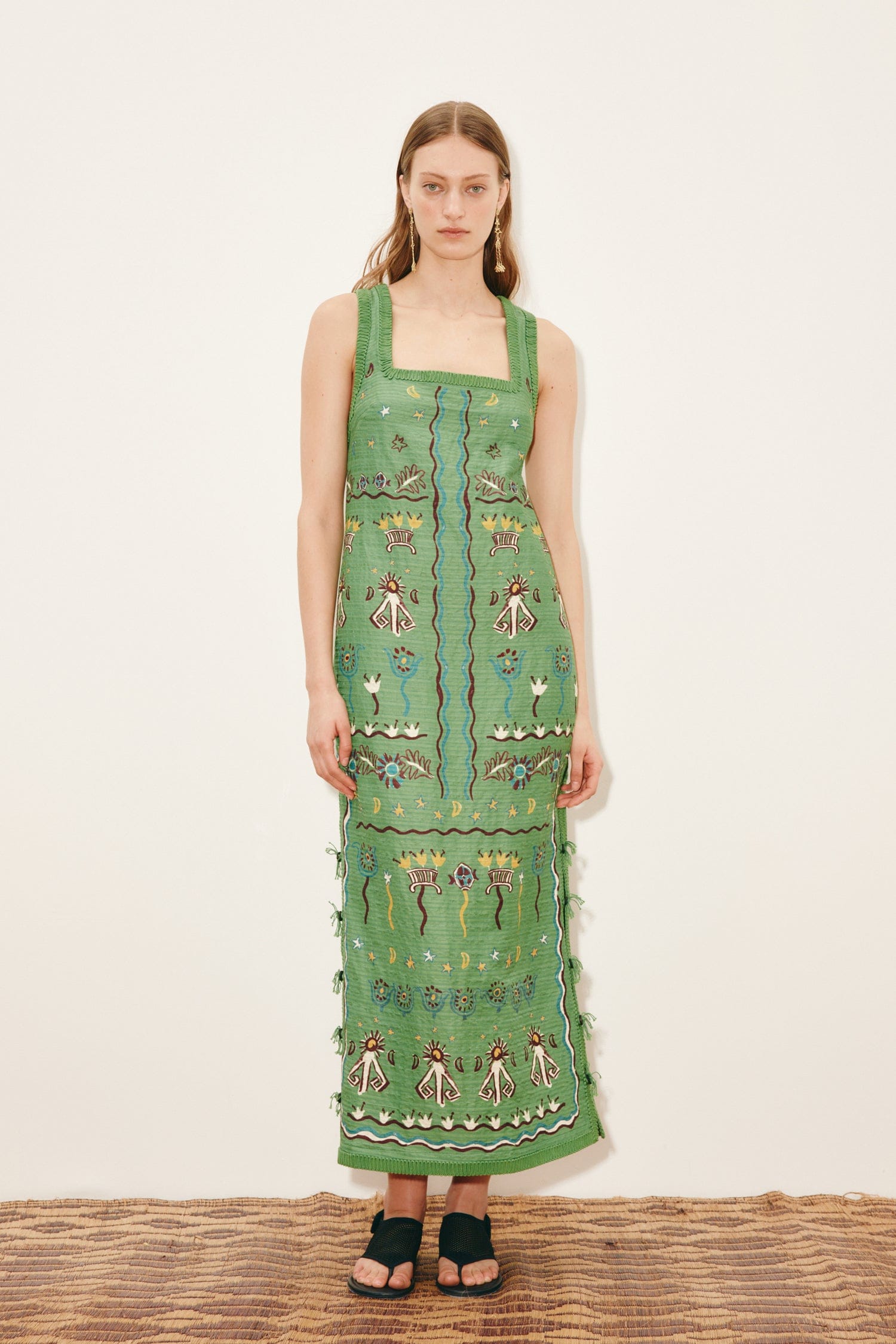 Alemais Multi Sun Dancer MIDI Dress Multi / 6 Alemais Multi Sun Dancer MIDI Dress Multi / 6