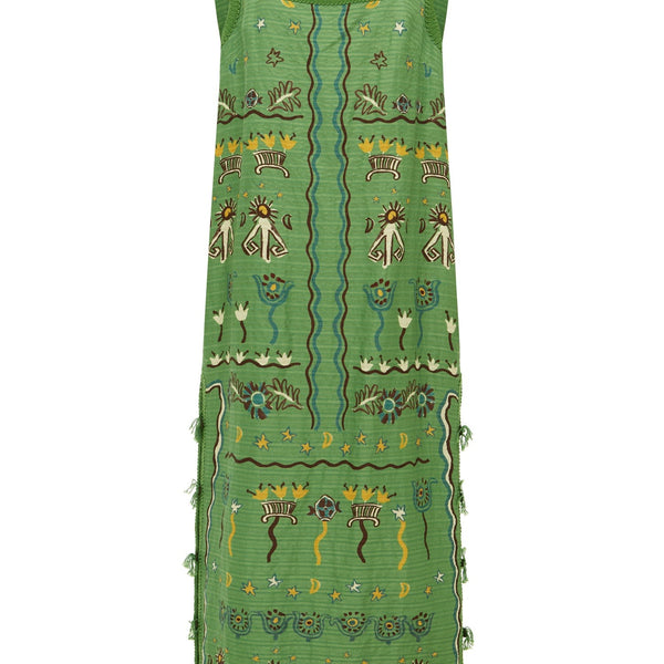 knee length dresses for ladies SUN DANCER MIDI DRESS – ALEMAIS