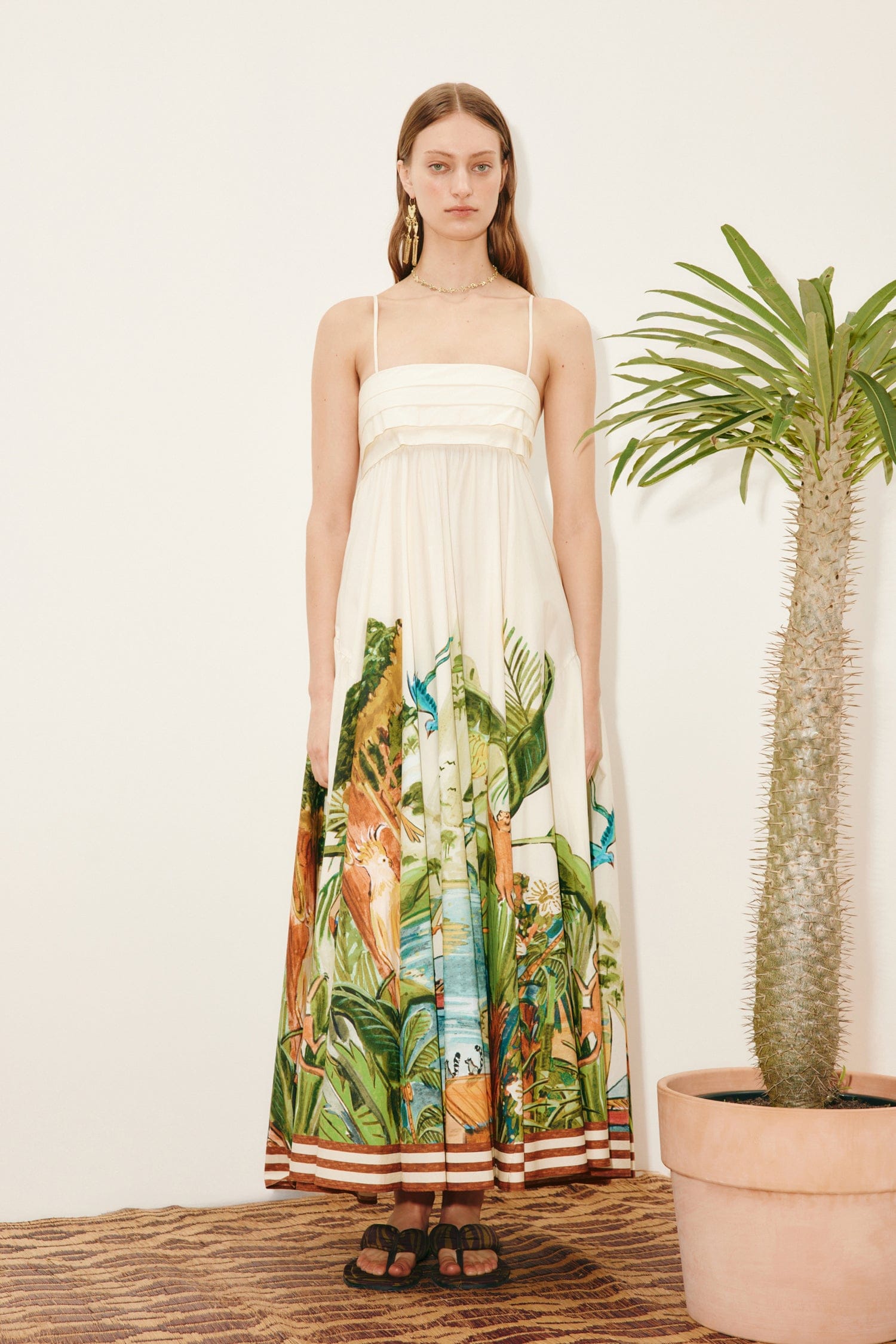TOUCAN TANGO MIDI DRESS ALEMAIS TOUCAN TANGO MIDI DRESS ALEMAIS