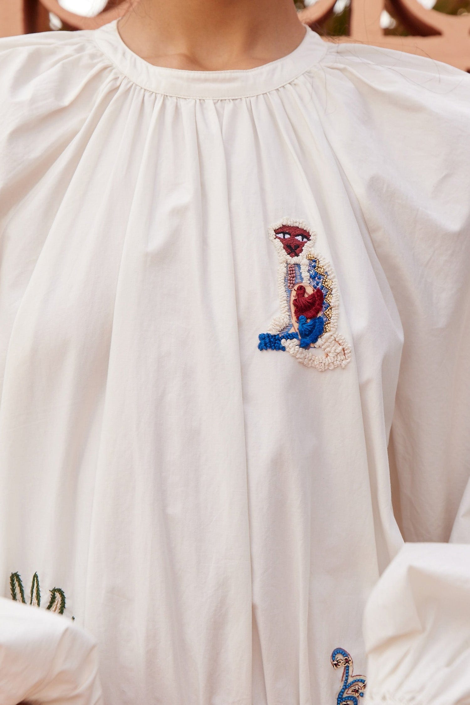 alemais carmen mini dress Alémais Carmine Embroidered Mini Dress in White