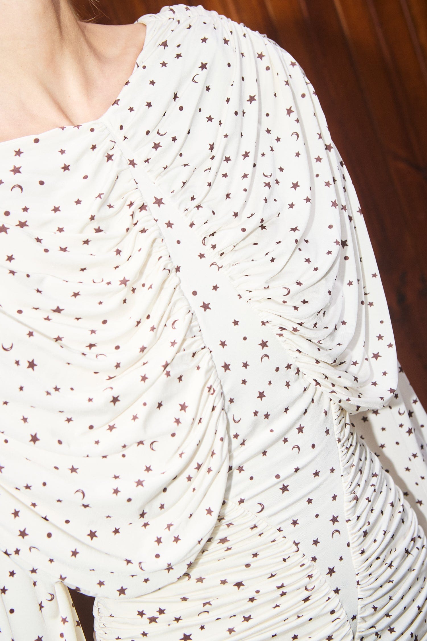 ETTA RUCHED MINI DRESS
