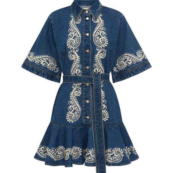 JACONES DENIM MINI DRESS JACONES DENIM MINI DRESS