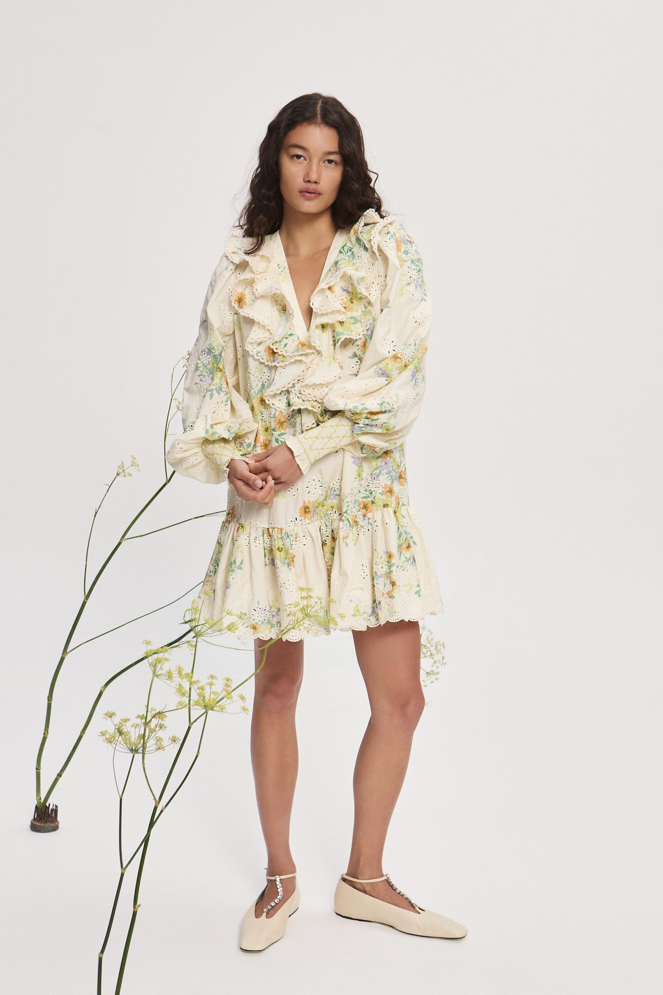 floral juliette knitted dress JULIETTE MINI DRESS