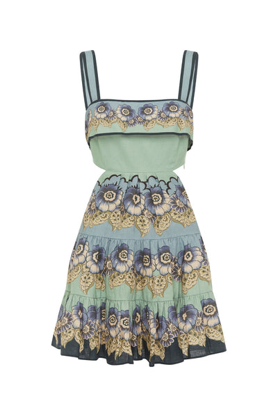 alemais madalena midi dress MADALENA CUT OUT MINI DRESS