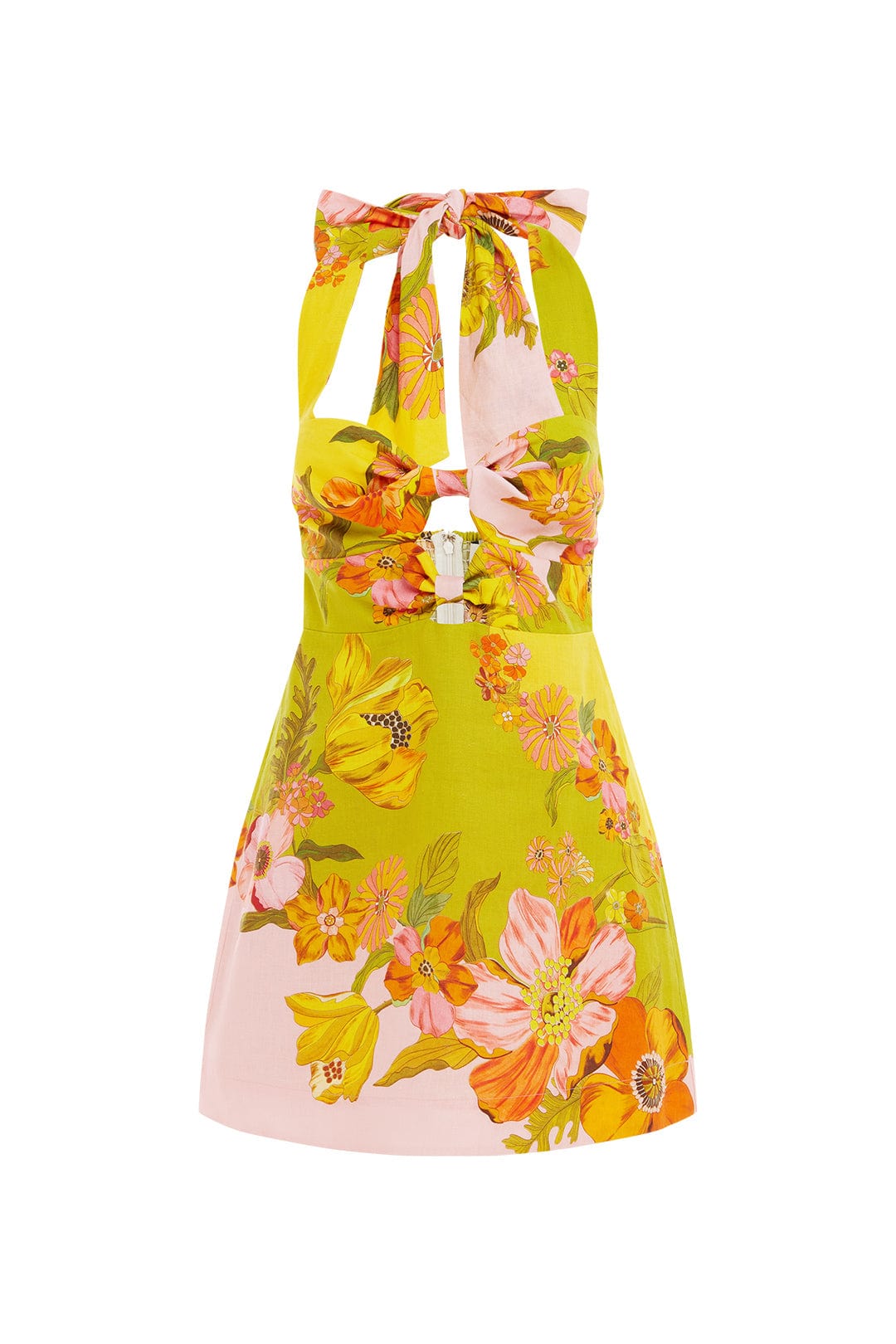 SILAS HALTER MINI DRESS