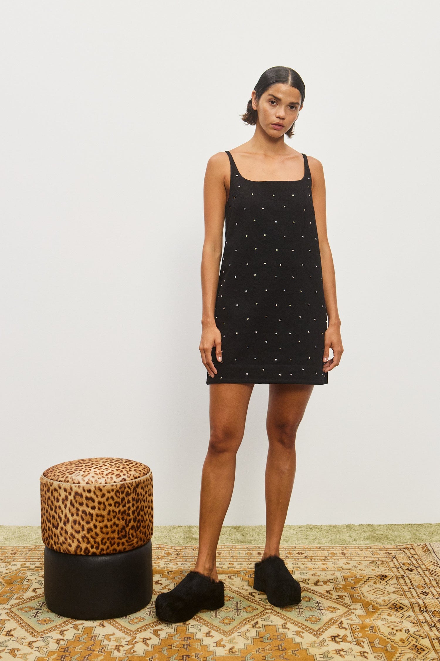 alemais charlene denim mini dress SIMONA DENIM MINI DRESS