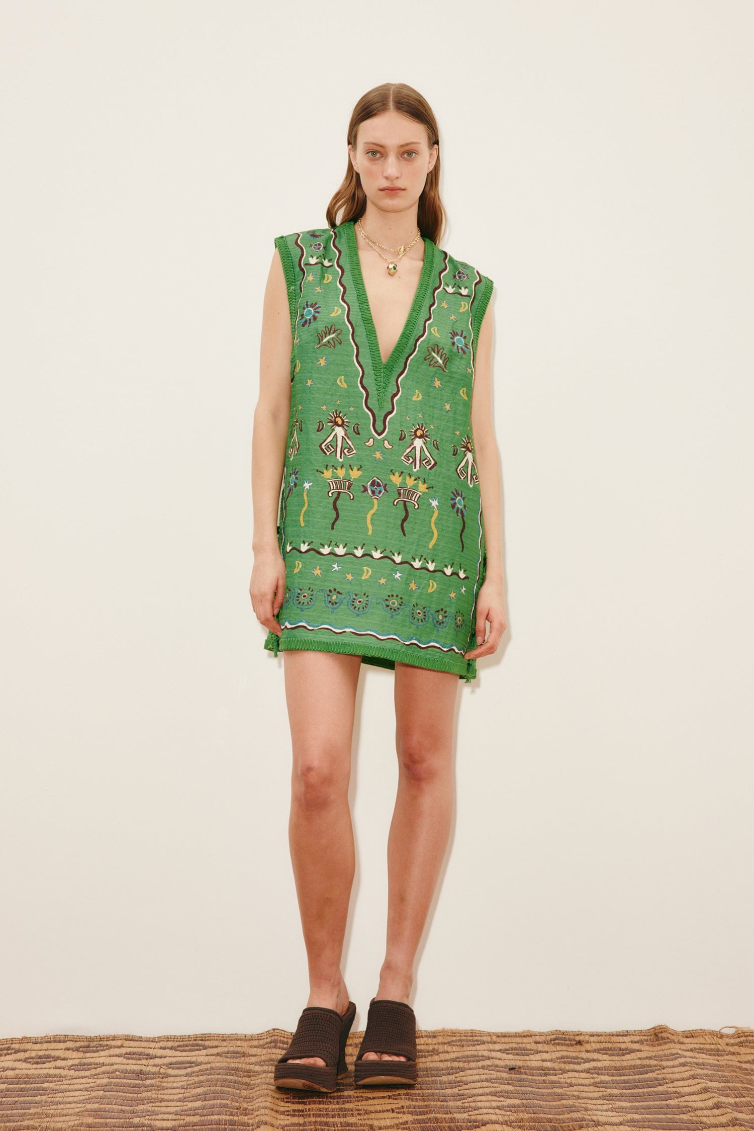 Alémais Sun DANCER MINI DRESS 14 AU/UK (10 US)