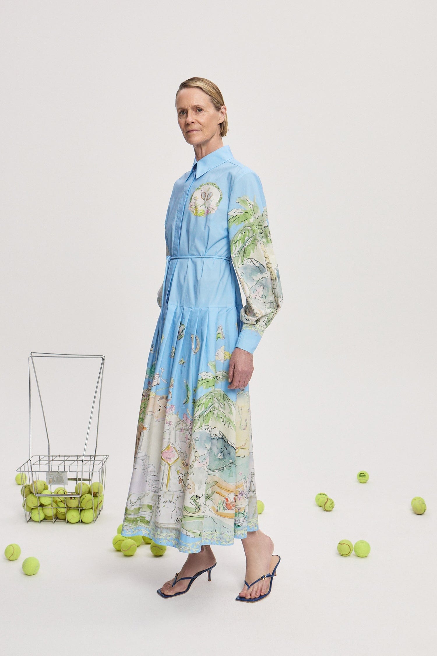 Anouk Cotton Printed Shirtdress