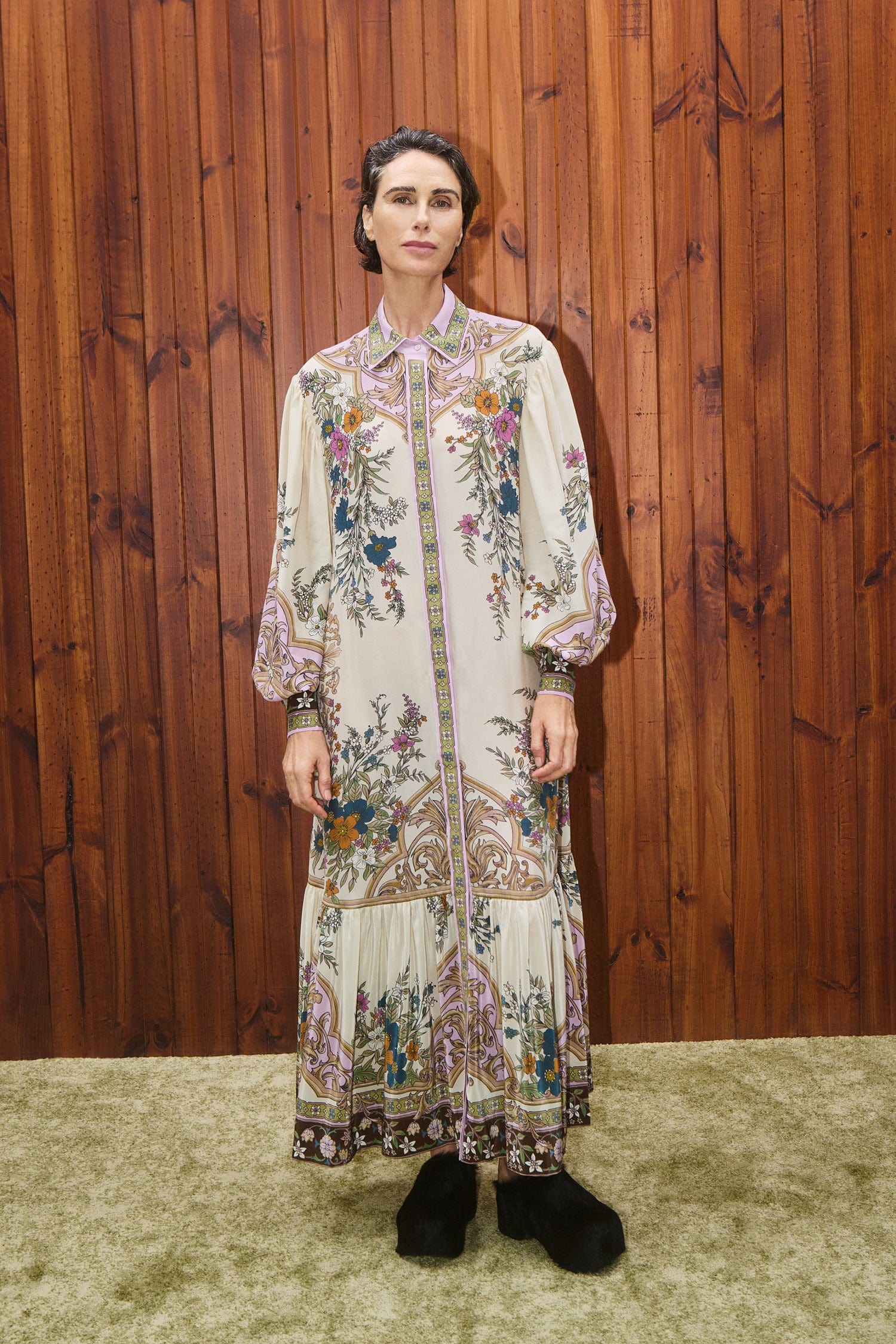 alemais shirt dress Almais Acacia Shirtdress in Blue Floral