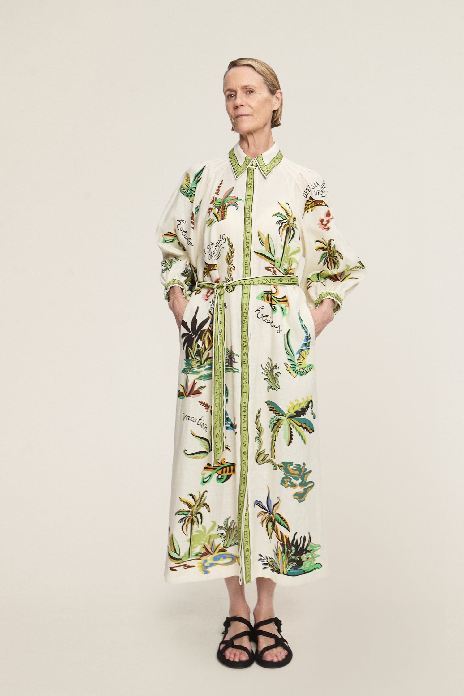 DAY DREAM LINEN SHIRTDRESS DAY DREAM LINEN SHIRTDRESS
