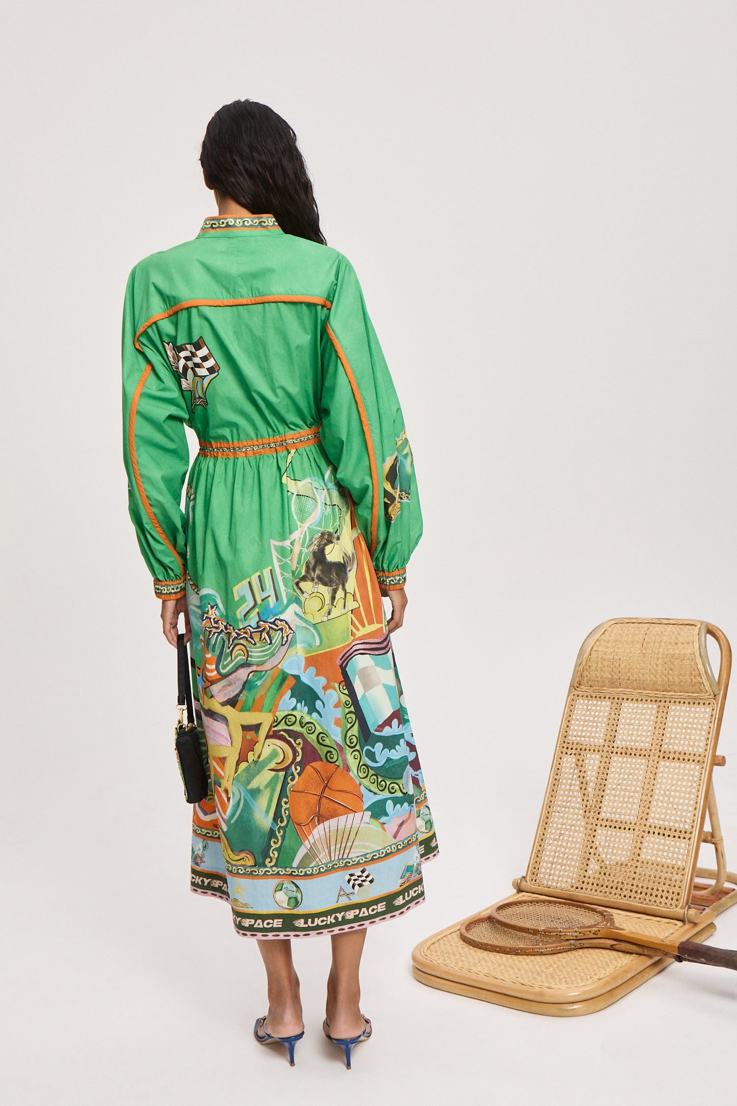alemais lucky pace mini dress LUCKY PACE SHIRTDRESS